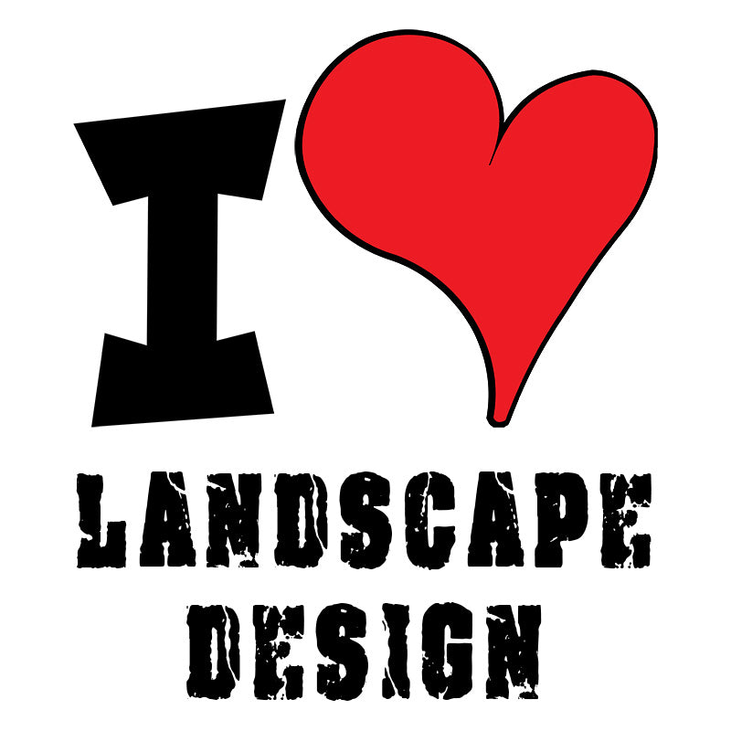 Unisex Hoodie - I Love Landscape Design