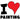 Unisex t-shirt - "I Love Painting"