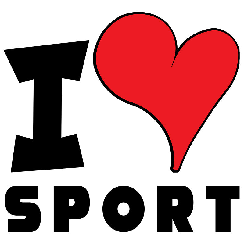 Unisex t-shirt - I Love Sport Red