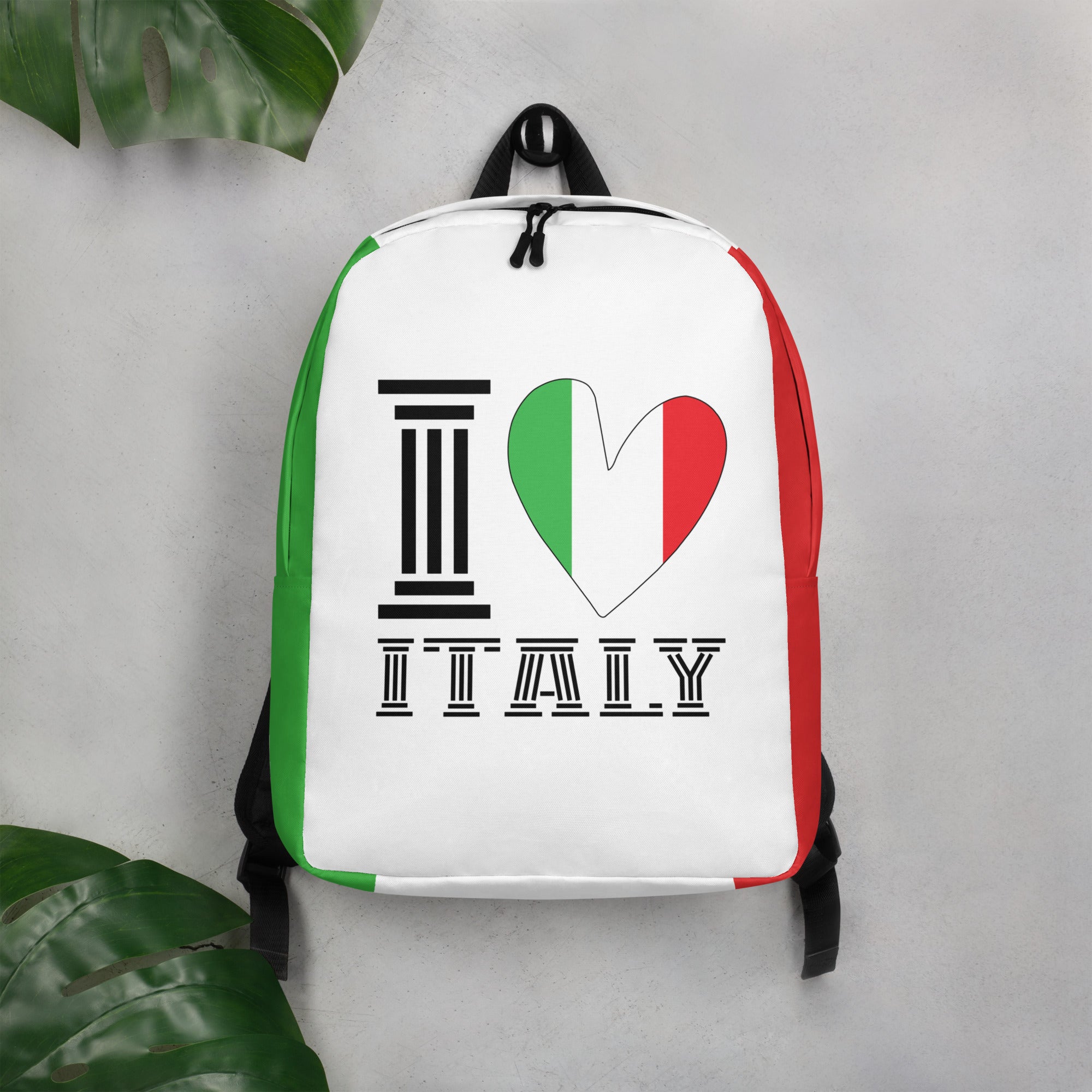 I Love Italy Classic Minimalist Backpack