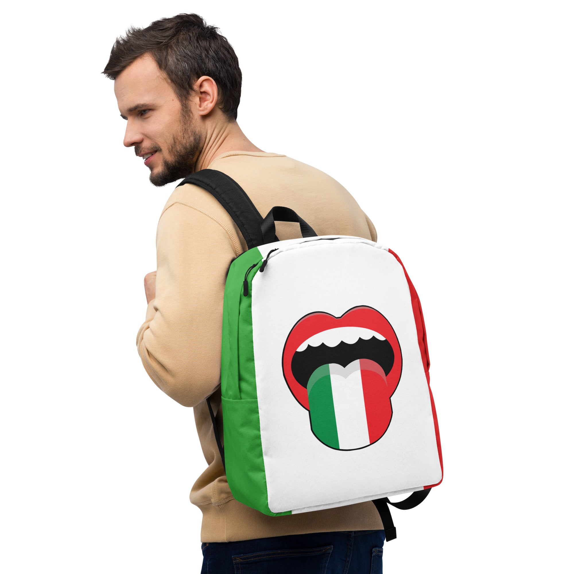 Italian Language Minimalist Backpack