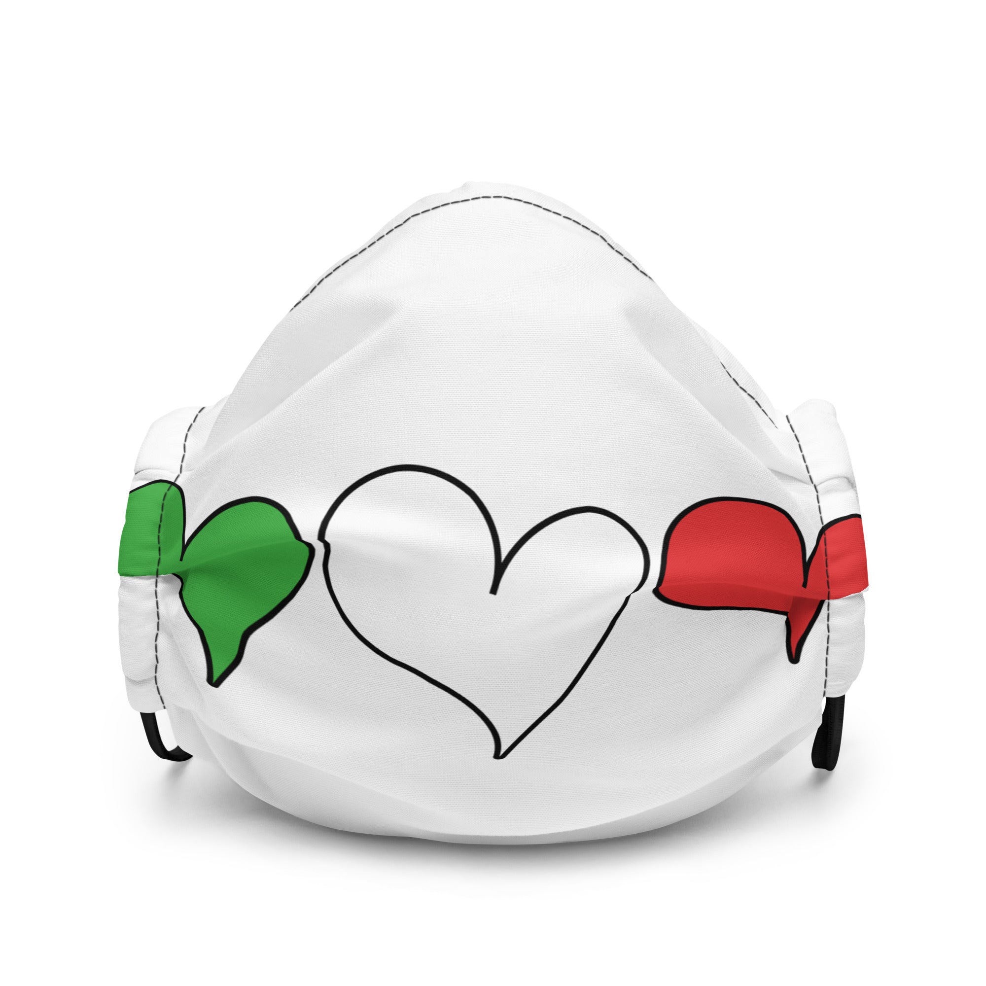 Premium face mask - Italy HEART