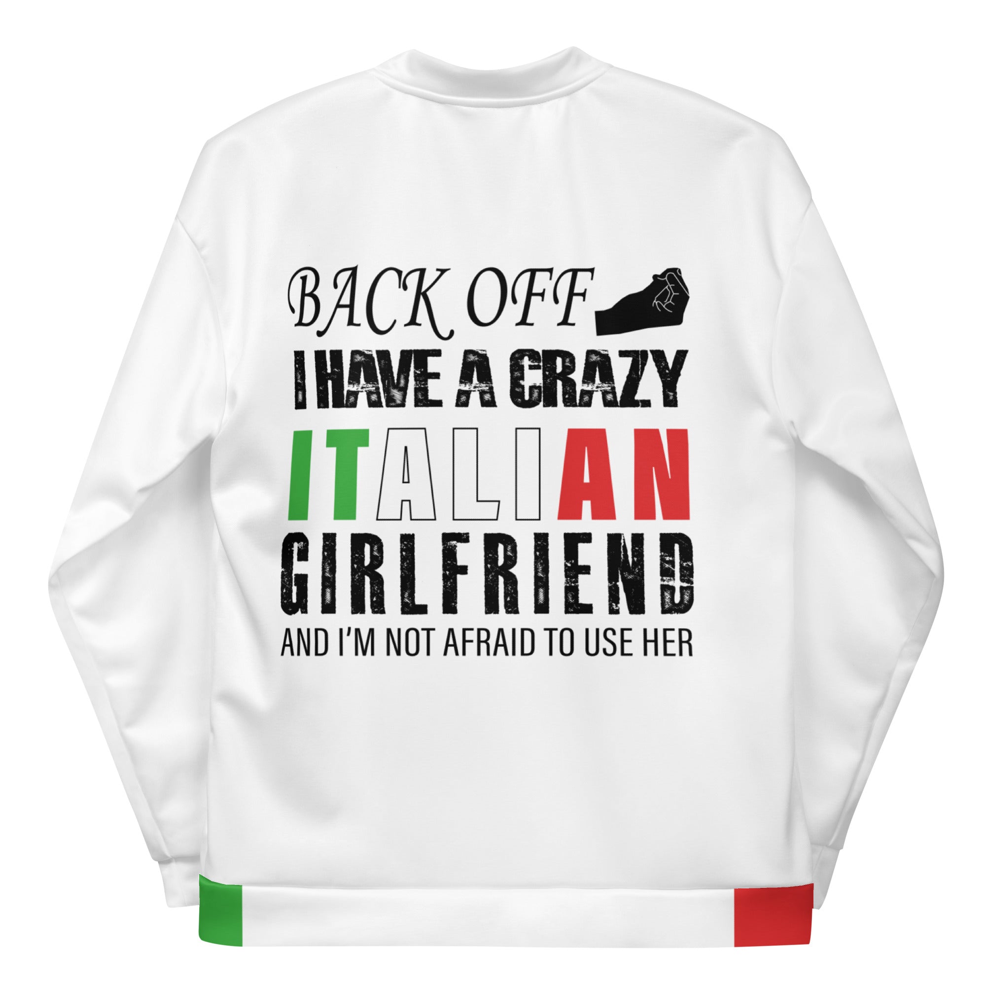 Unisex Bomber Jacket  Italian Girlfriend