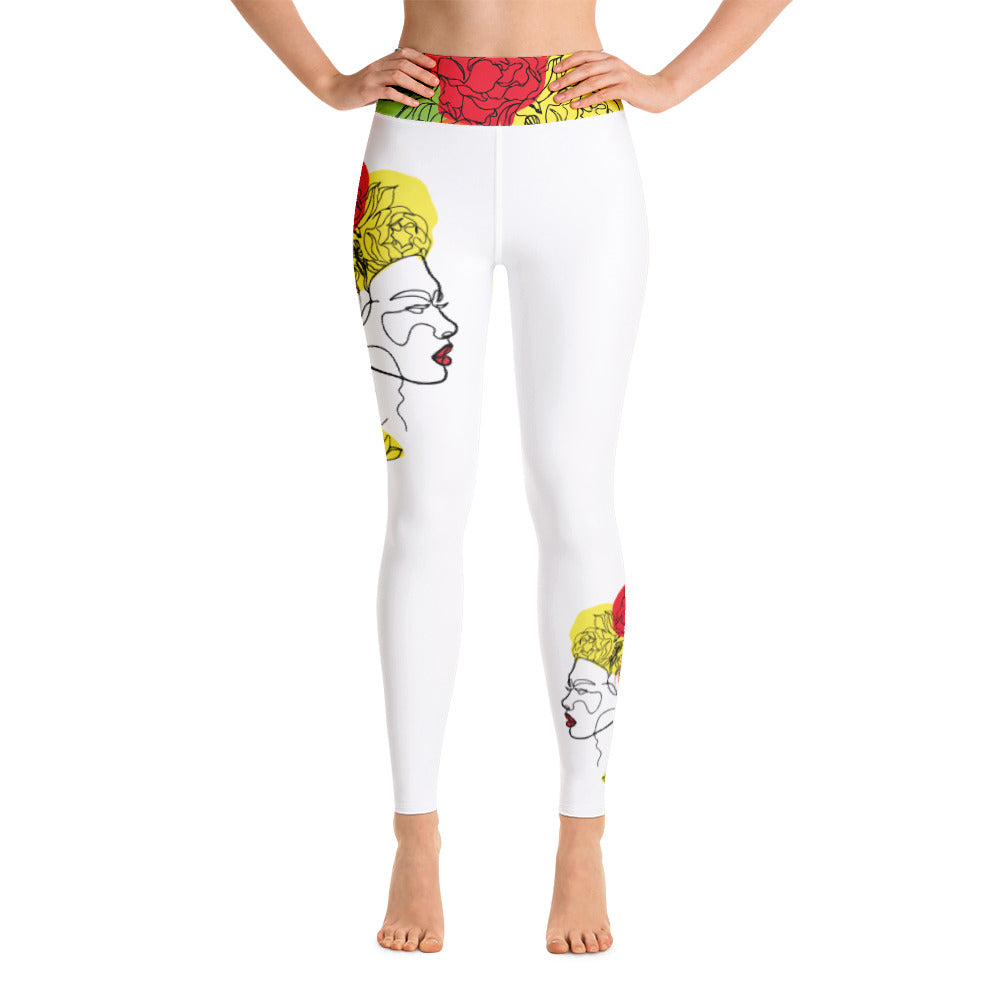 Flowers Bouquet Yoga Leggings