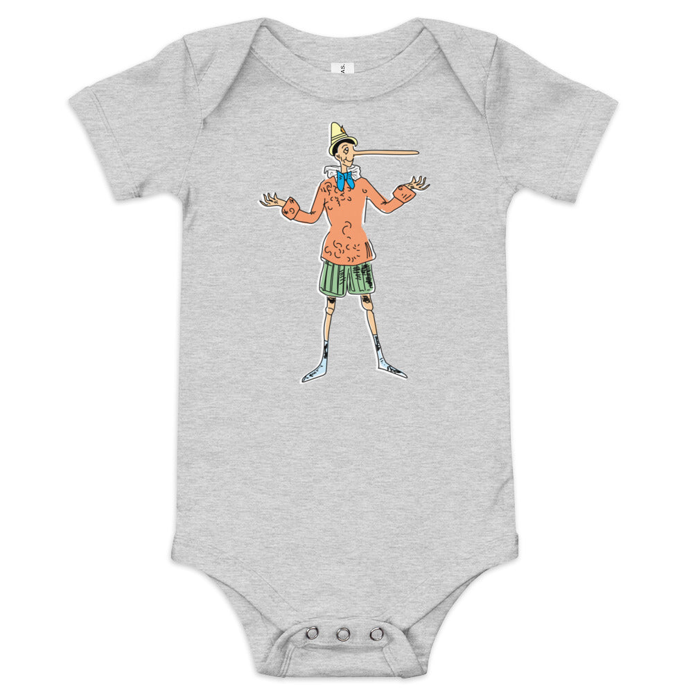 Baby short sleeve one piece Pinocchio