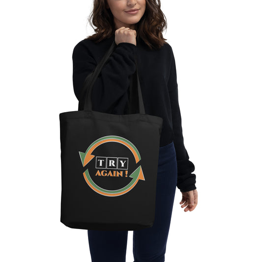 Eco Tote Bag - Try Again