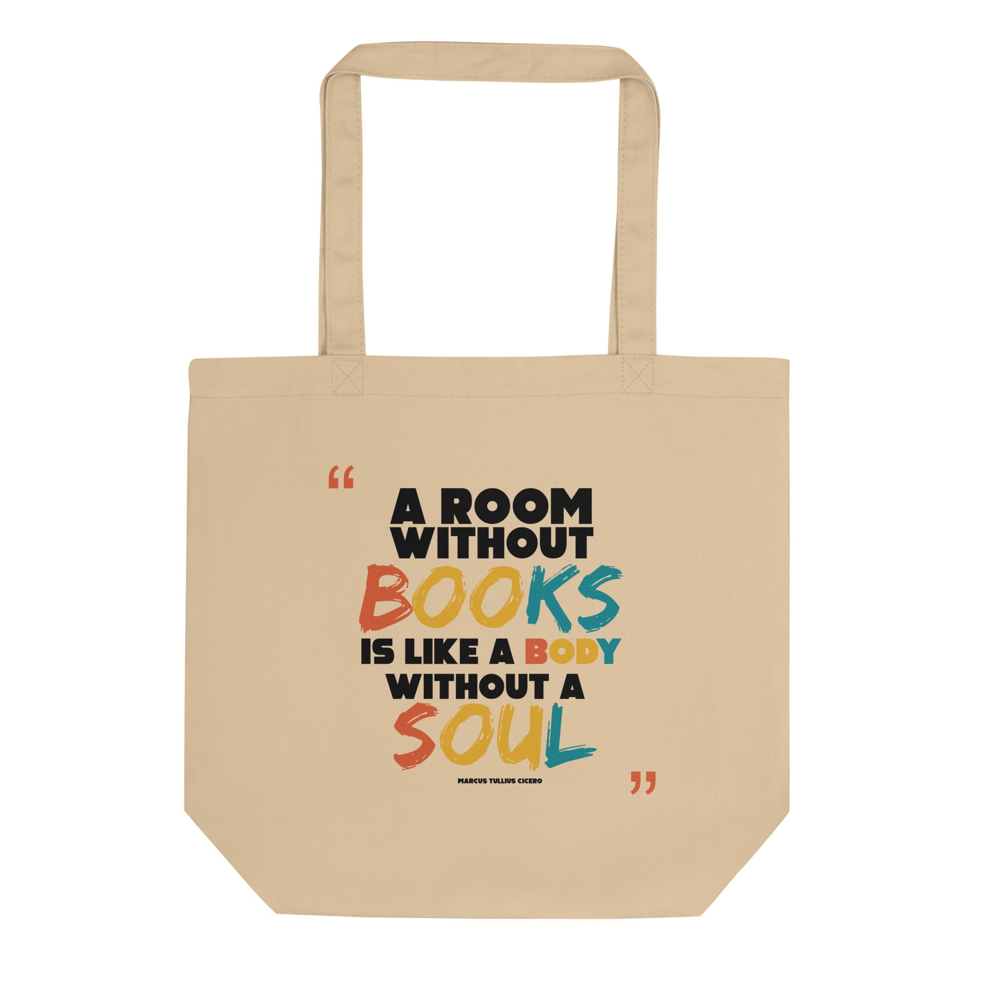 Eco Tote Bag - Marcus Tullius Cicero quotes