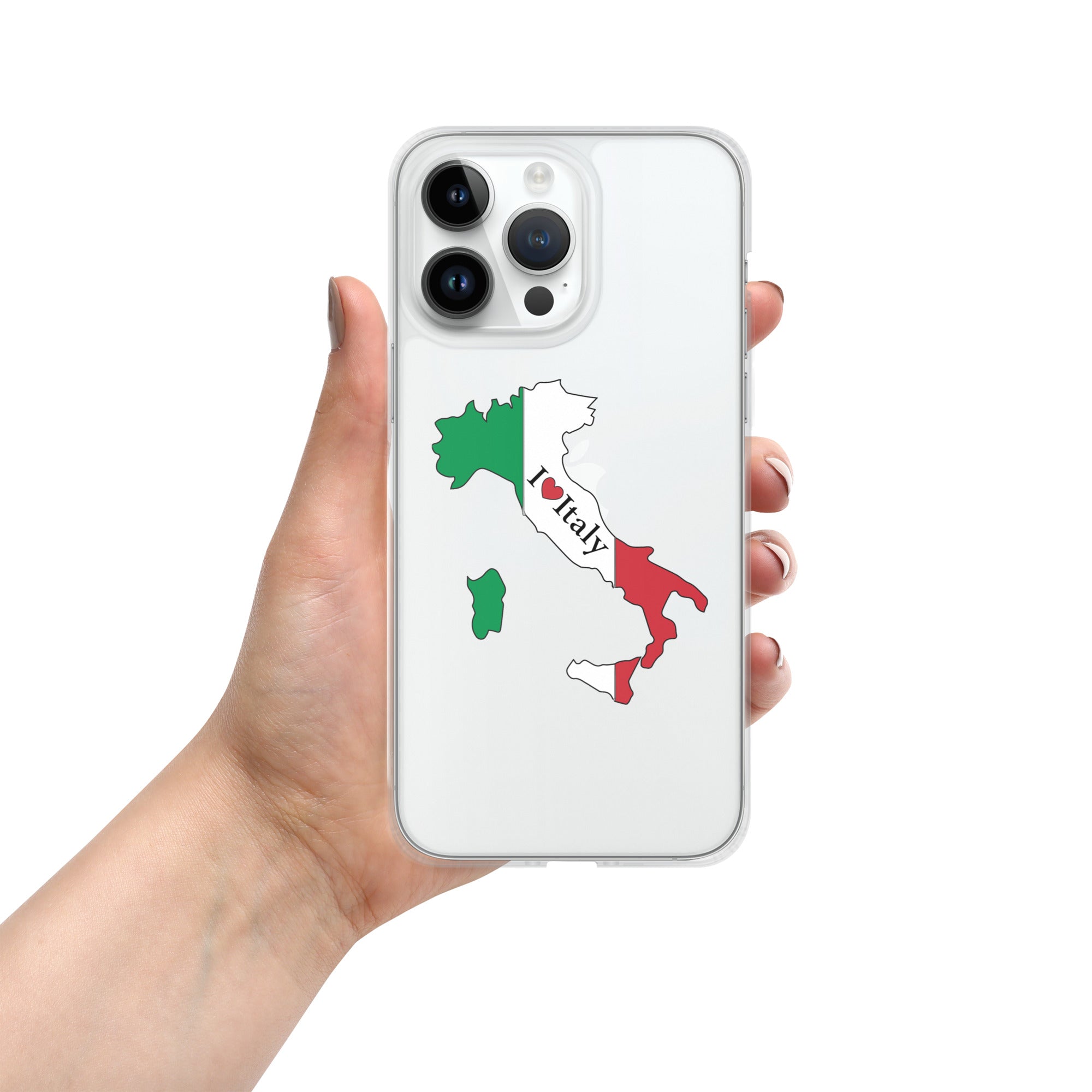 Love Italy Map iPhone Case