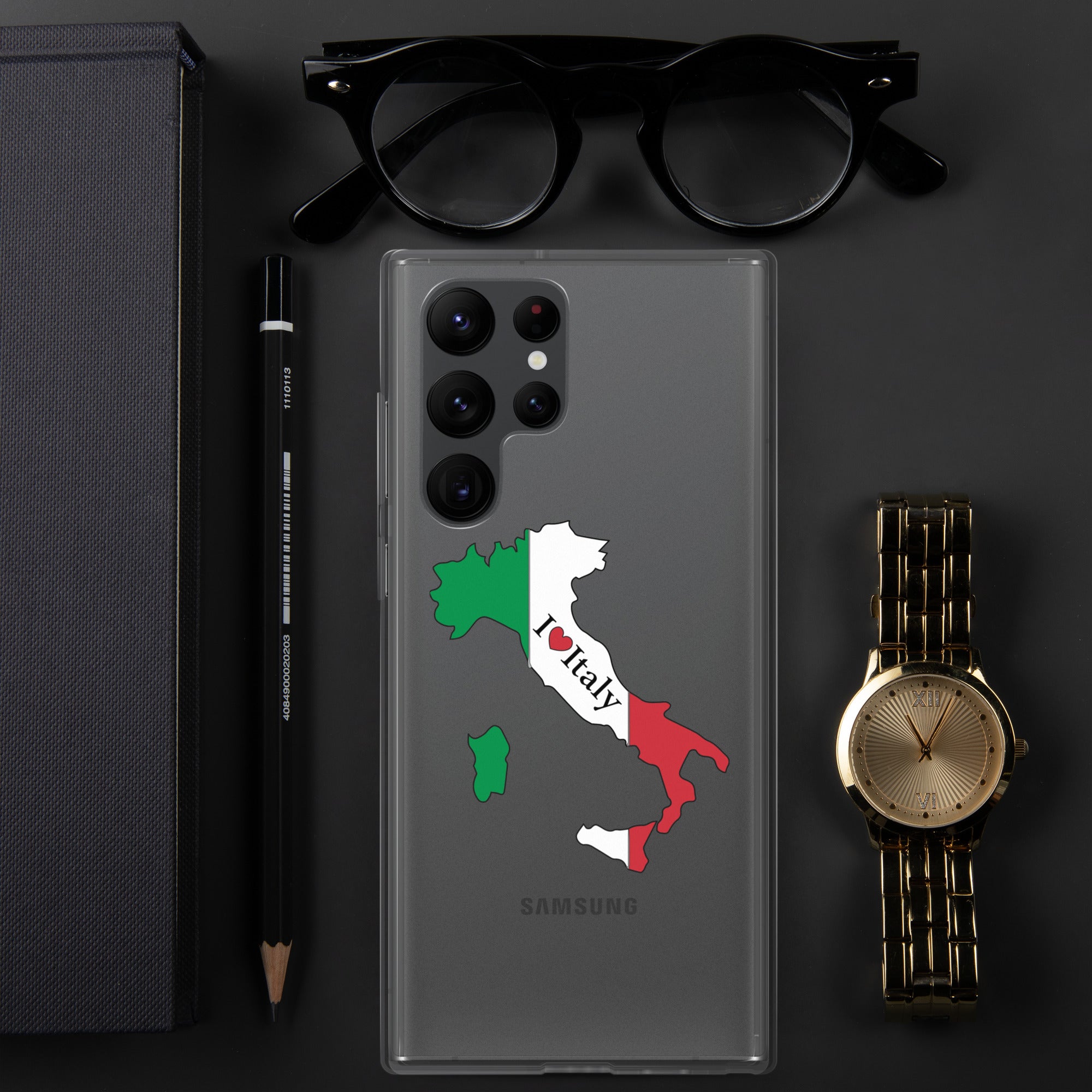 I Love Italy Map Samsung Case