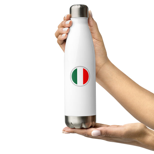 Italy Badge - Stainless Steel Water Bottle