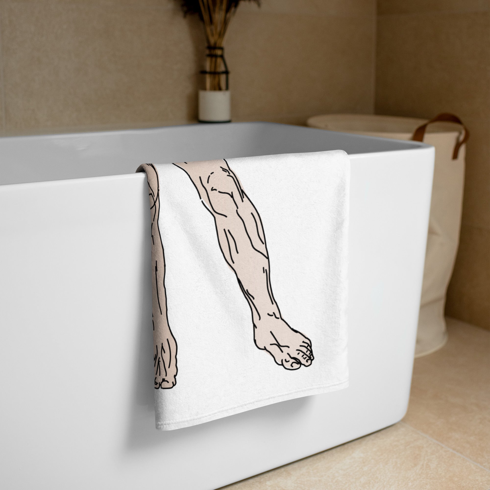 Sublimated Towel - David (Michelangelo)