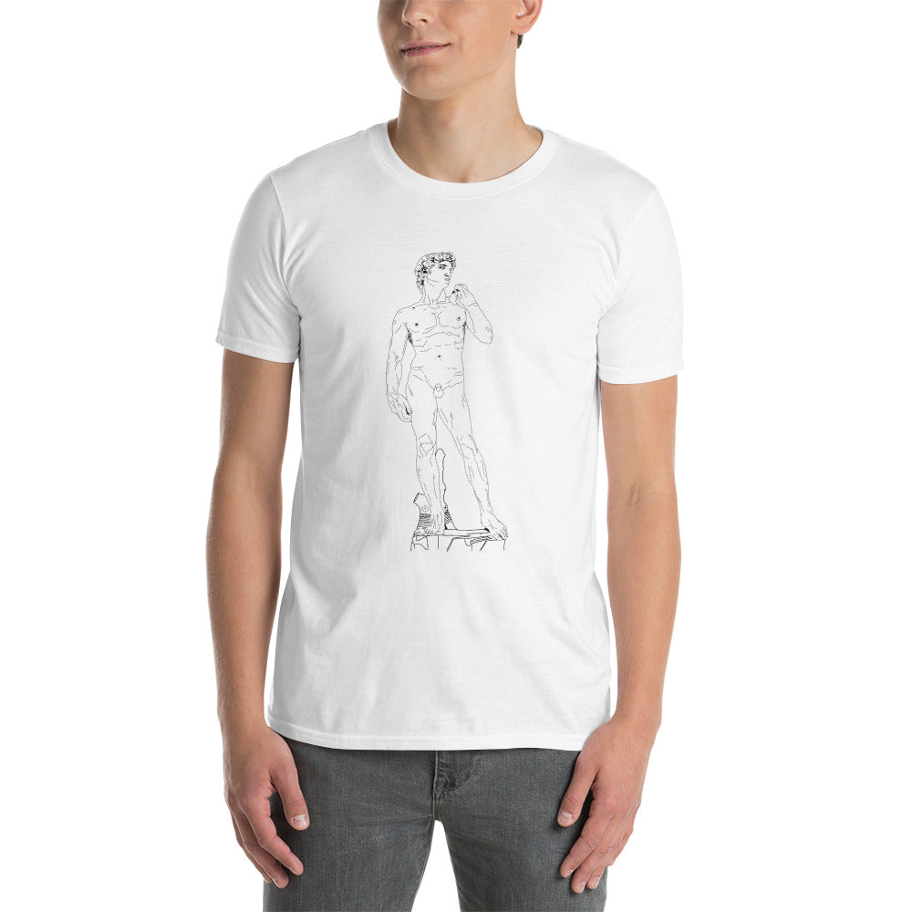 Michelangelo David Short-Sleeve Unisex T-Shirt