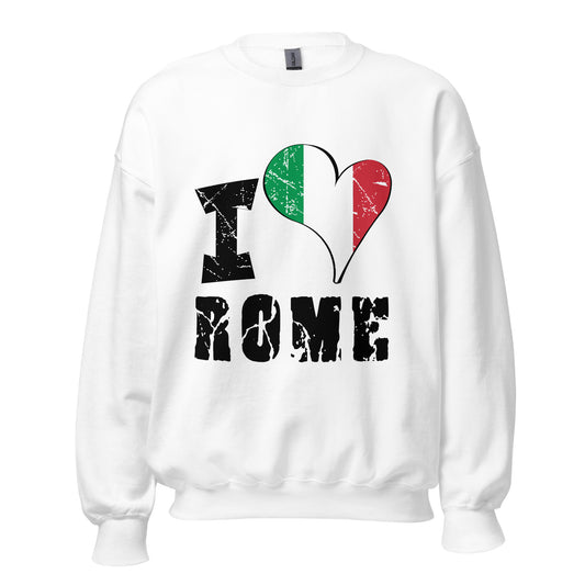 Unisex Sweatshirt - I Love Rome