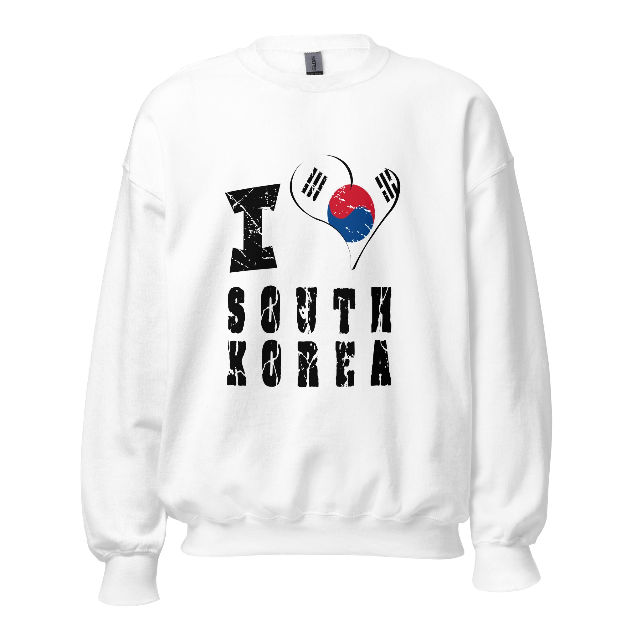 Unisex Sweatshirt - I Love South Korea