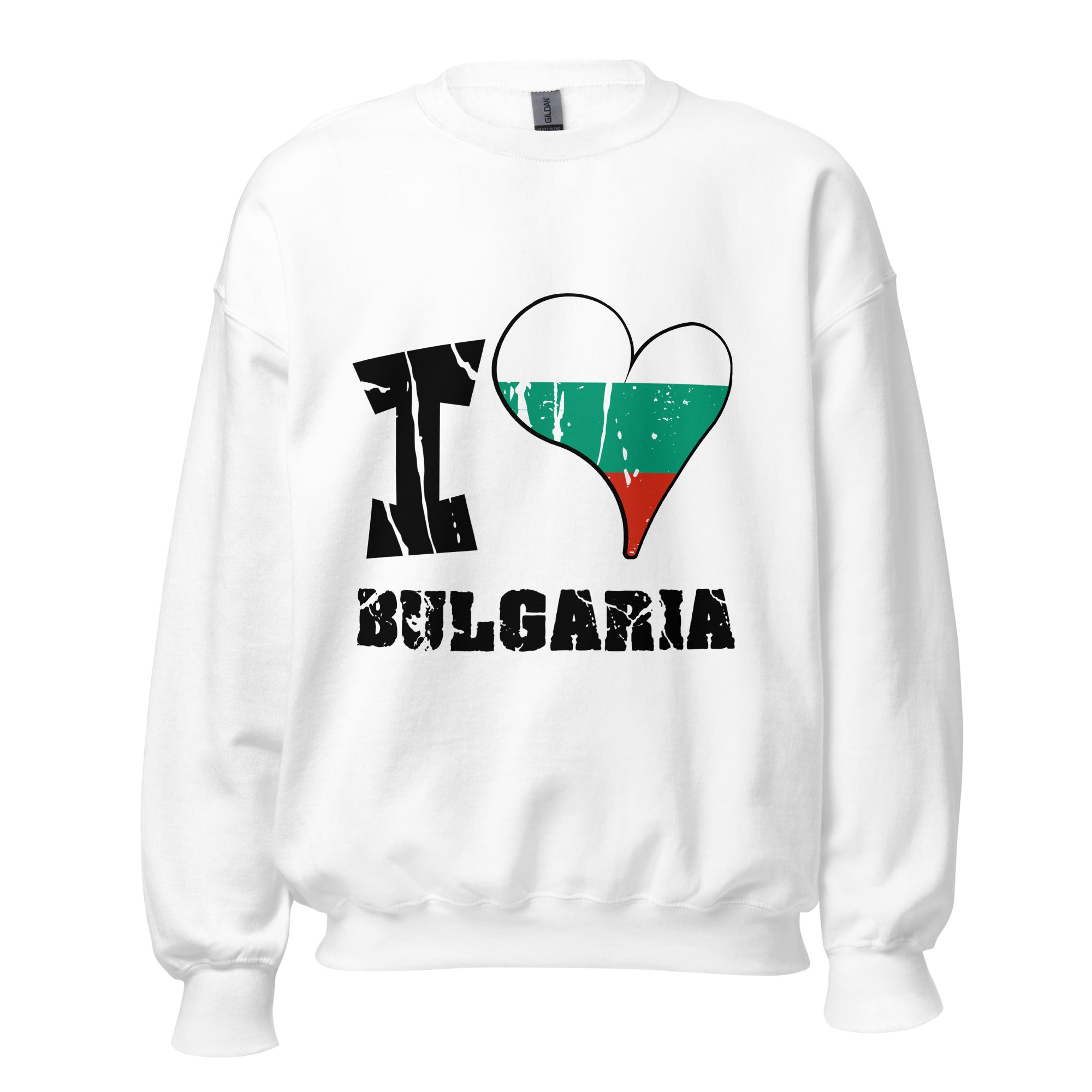 Unisex Sweatshirt - I Love Bulgaria