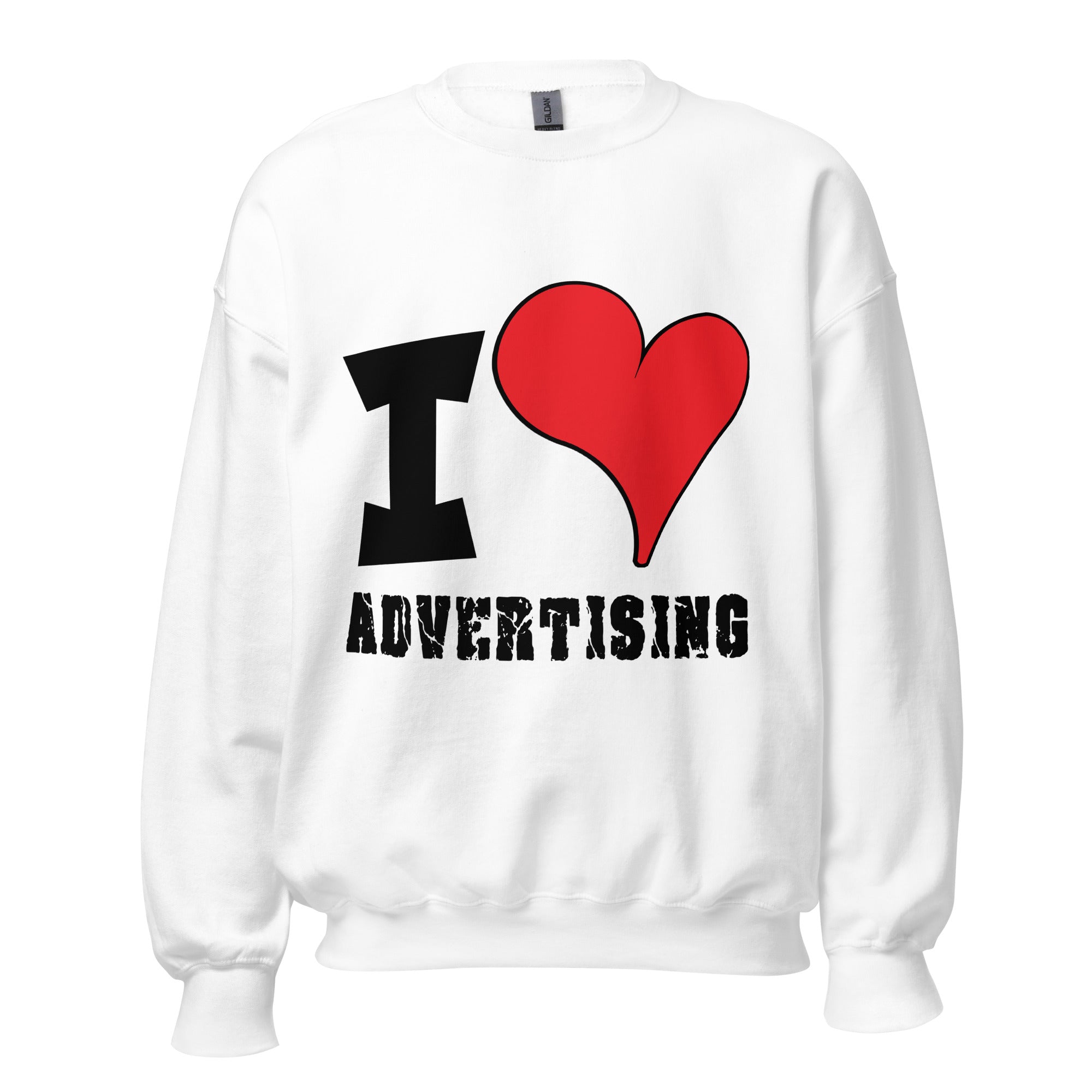 Unisex Sweatshirt - I Love Advertising