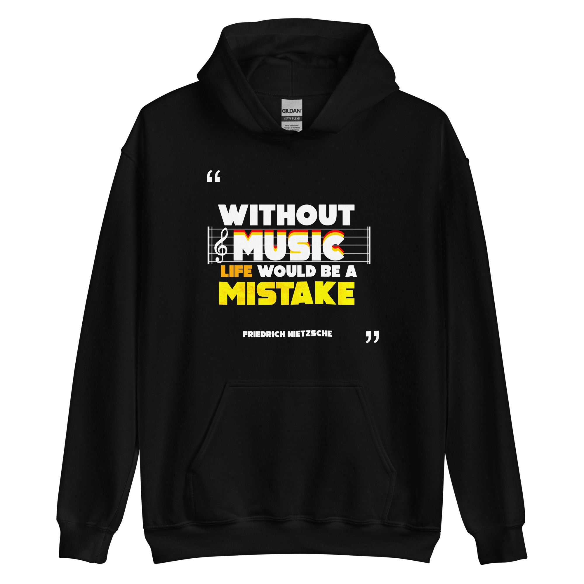 Unisex Hoodie - Nietzsche quotes