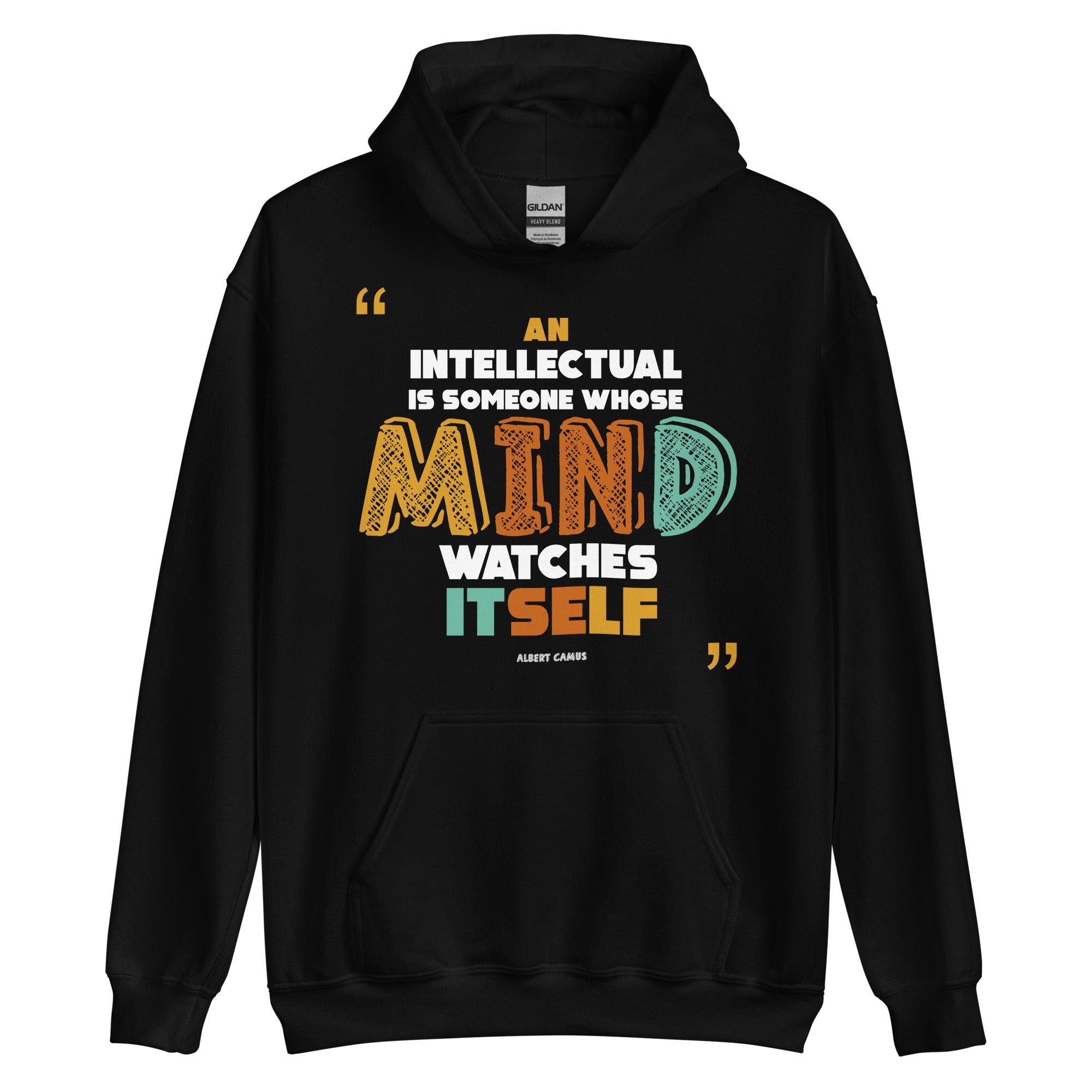 Unisex Hoodie - Albert Camus quotes