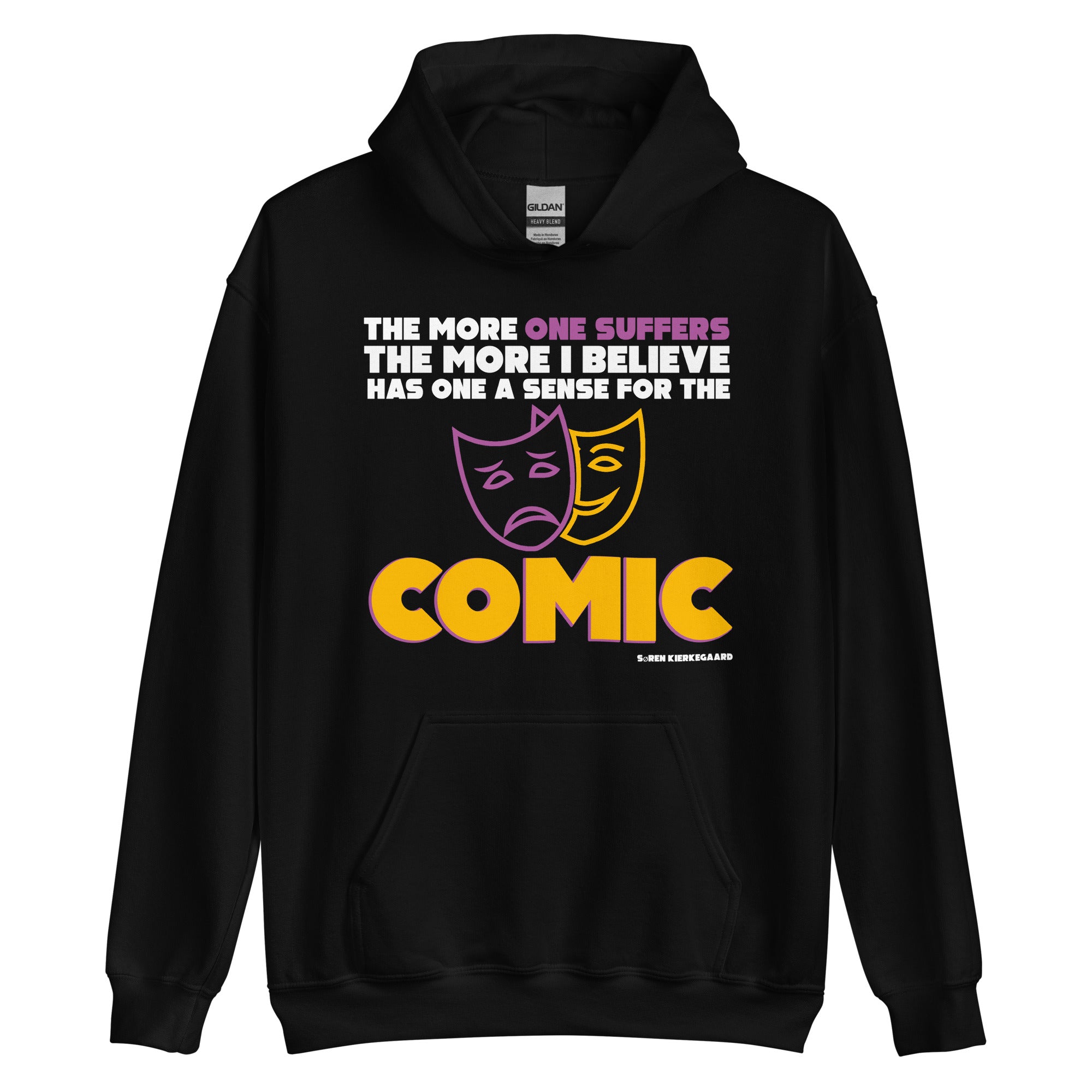 Unisex Hoodie - Soren Kierkegaard quotes