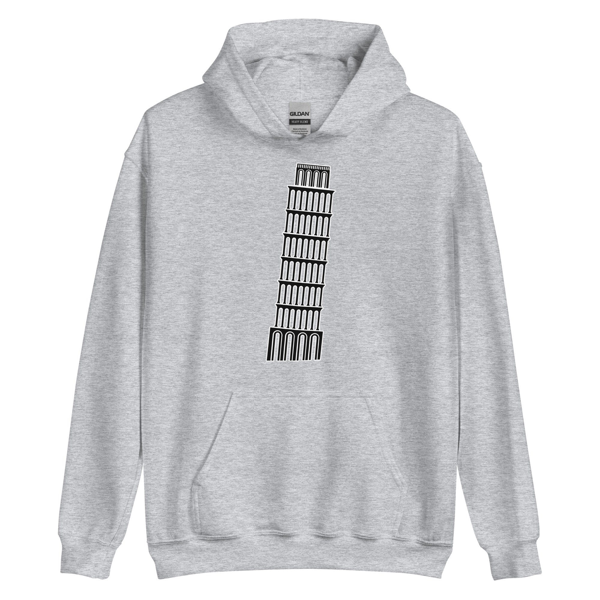 Unisex Hoodie - Pisa Architecture Design