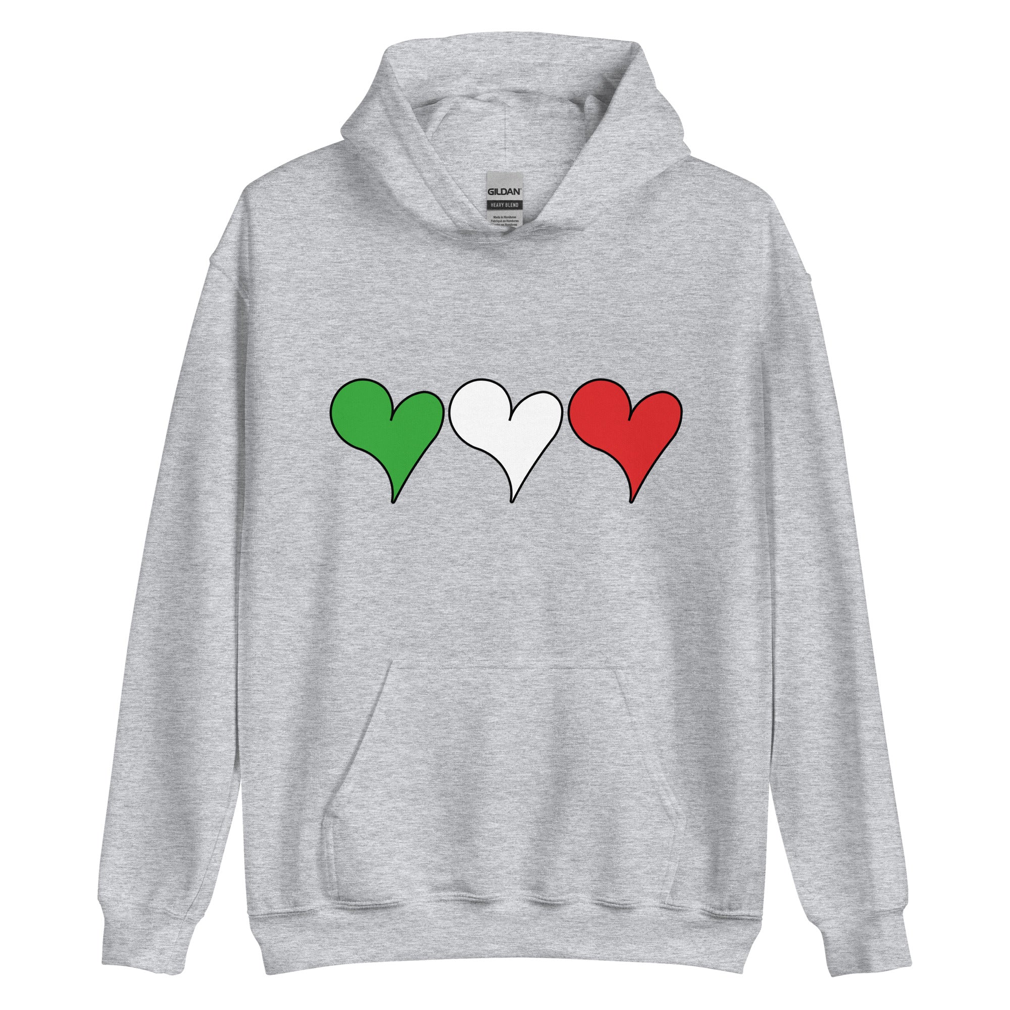 Unisex Hoodie - Italy Heart