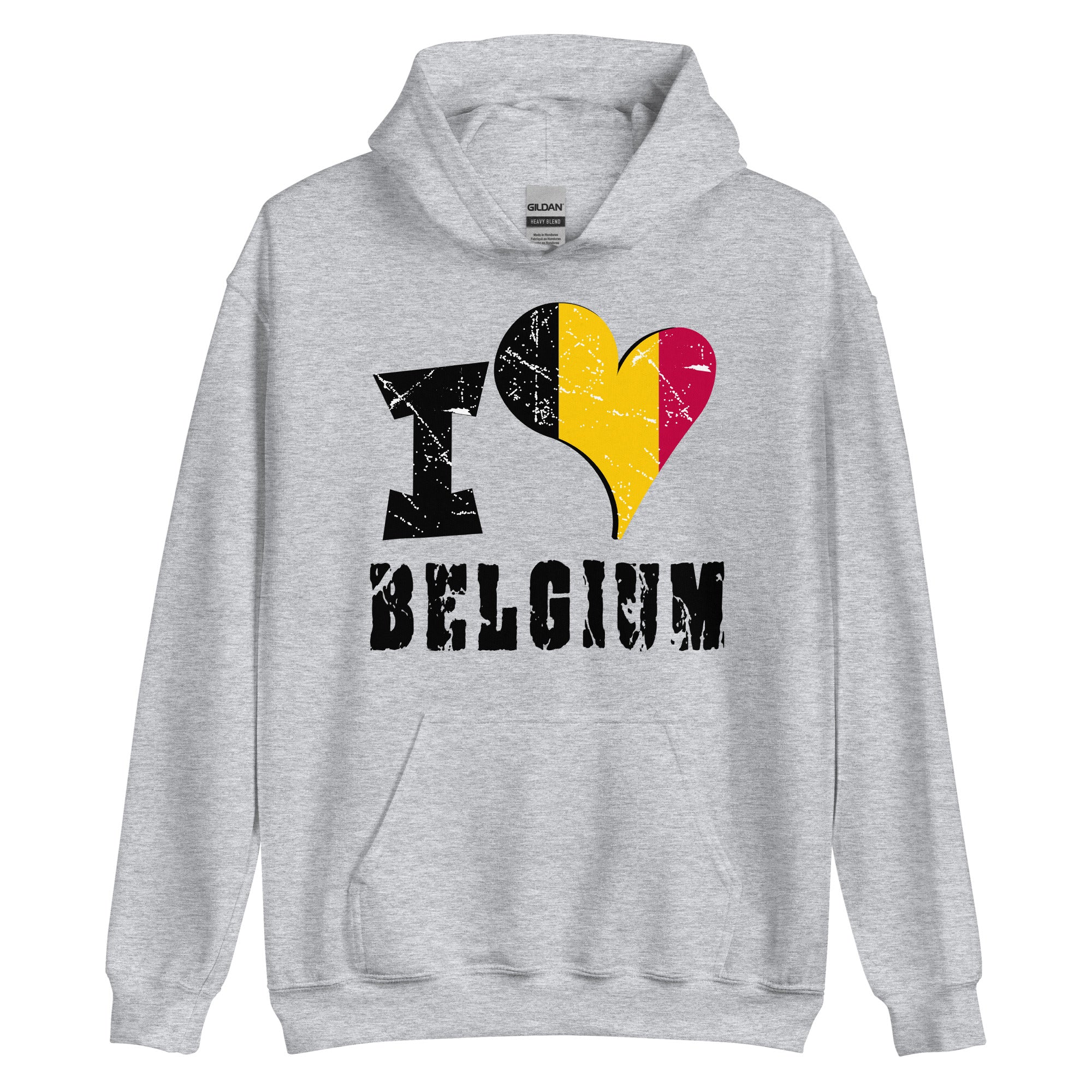 Unisex Hoodie - I Love Belgium