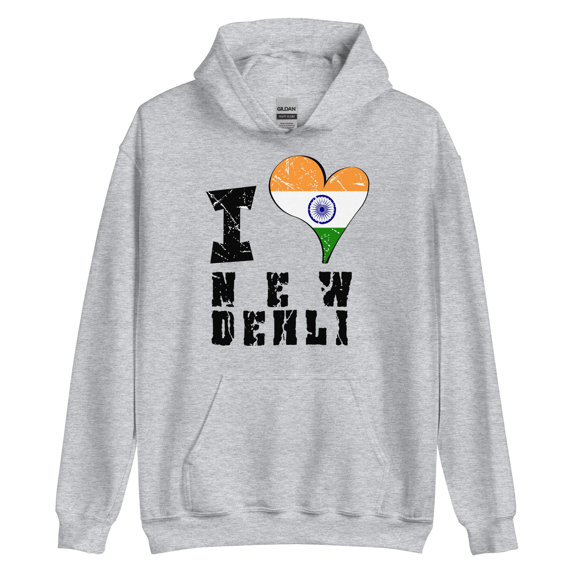 Unisex Hoodie - I Love New Delhi