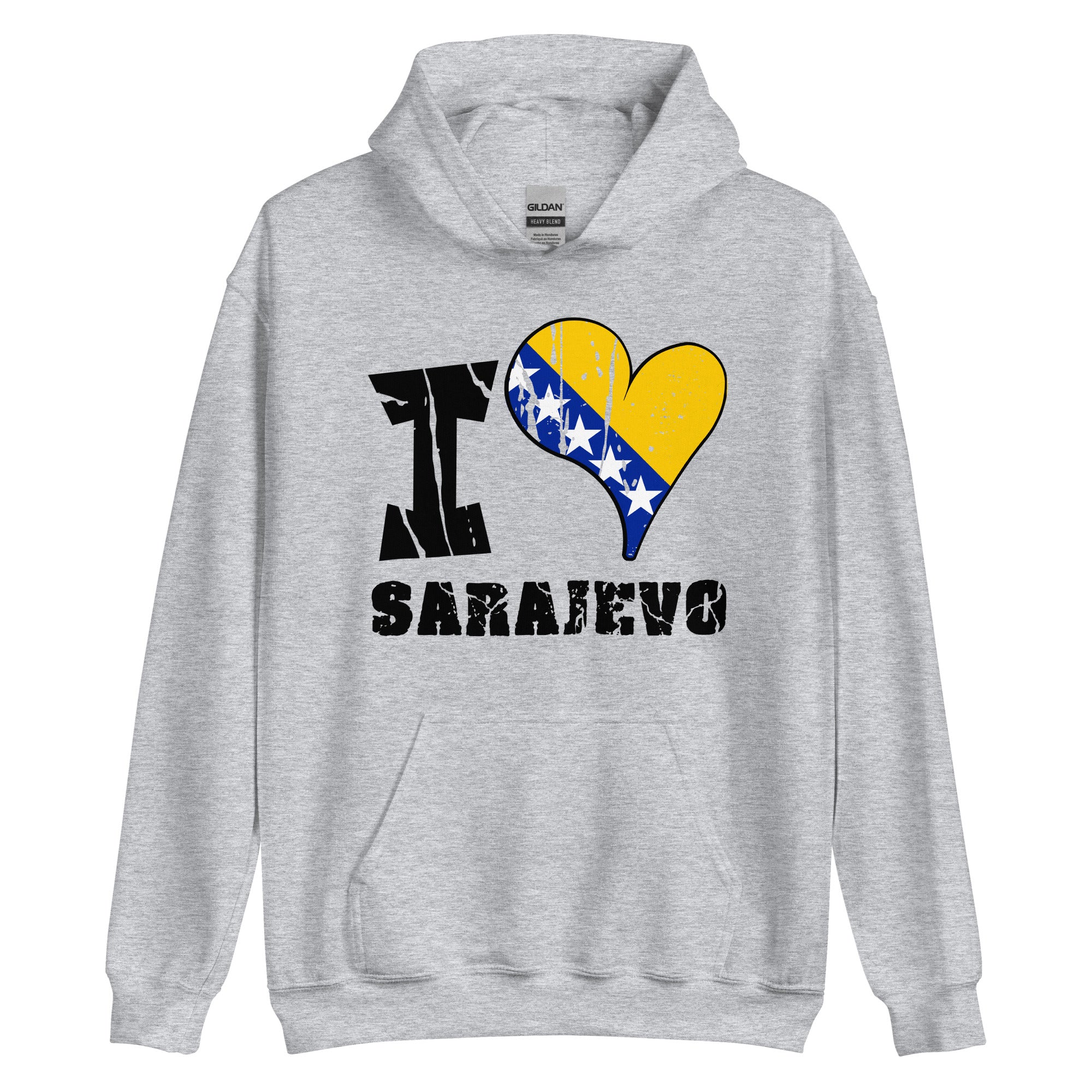 Unisex Hoodie - I Love Sarajevo