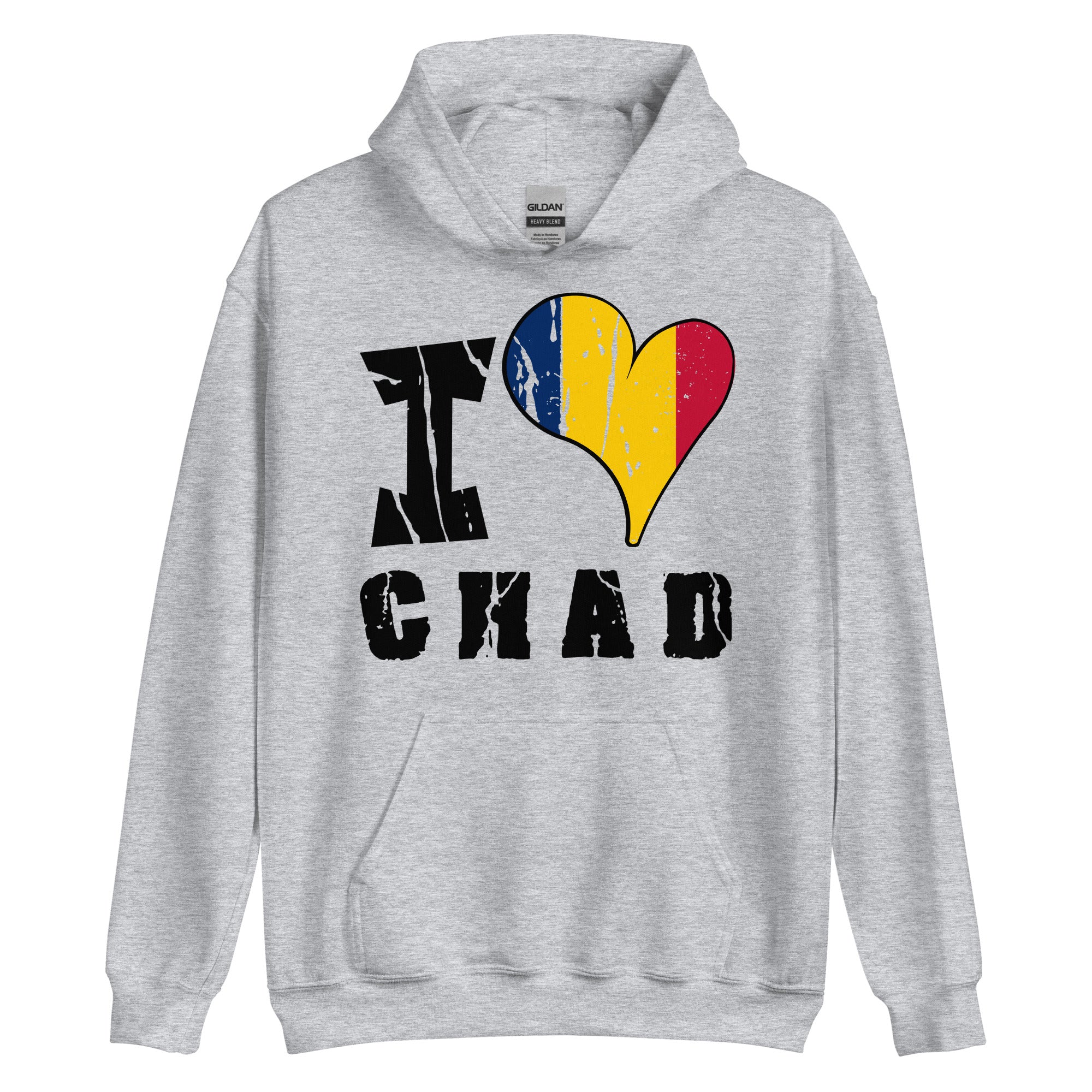 Unisex Hoodie - I Love Chad