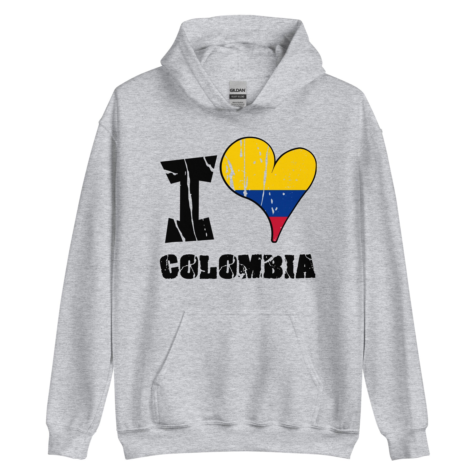 Unisex Hoodie - I Love Colombia