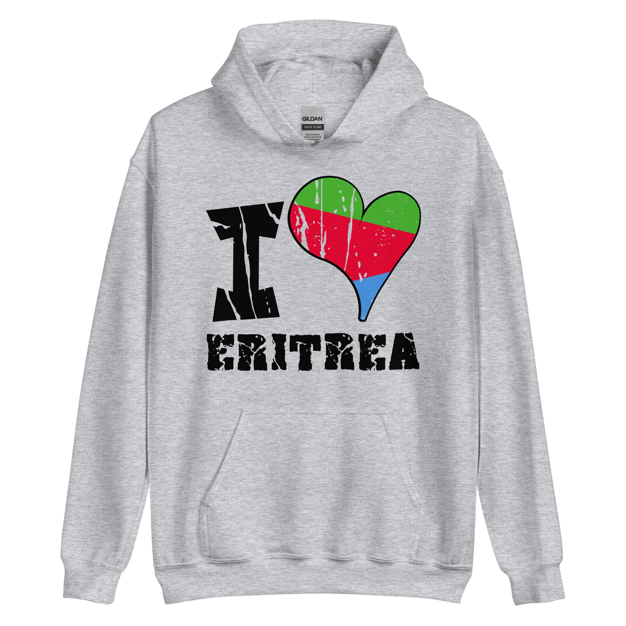 Unisex Hoodie - I Love Eritrea