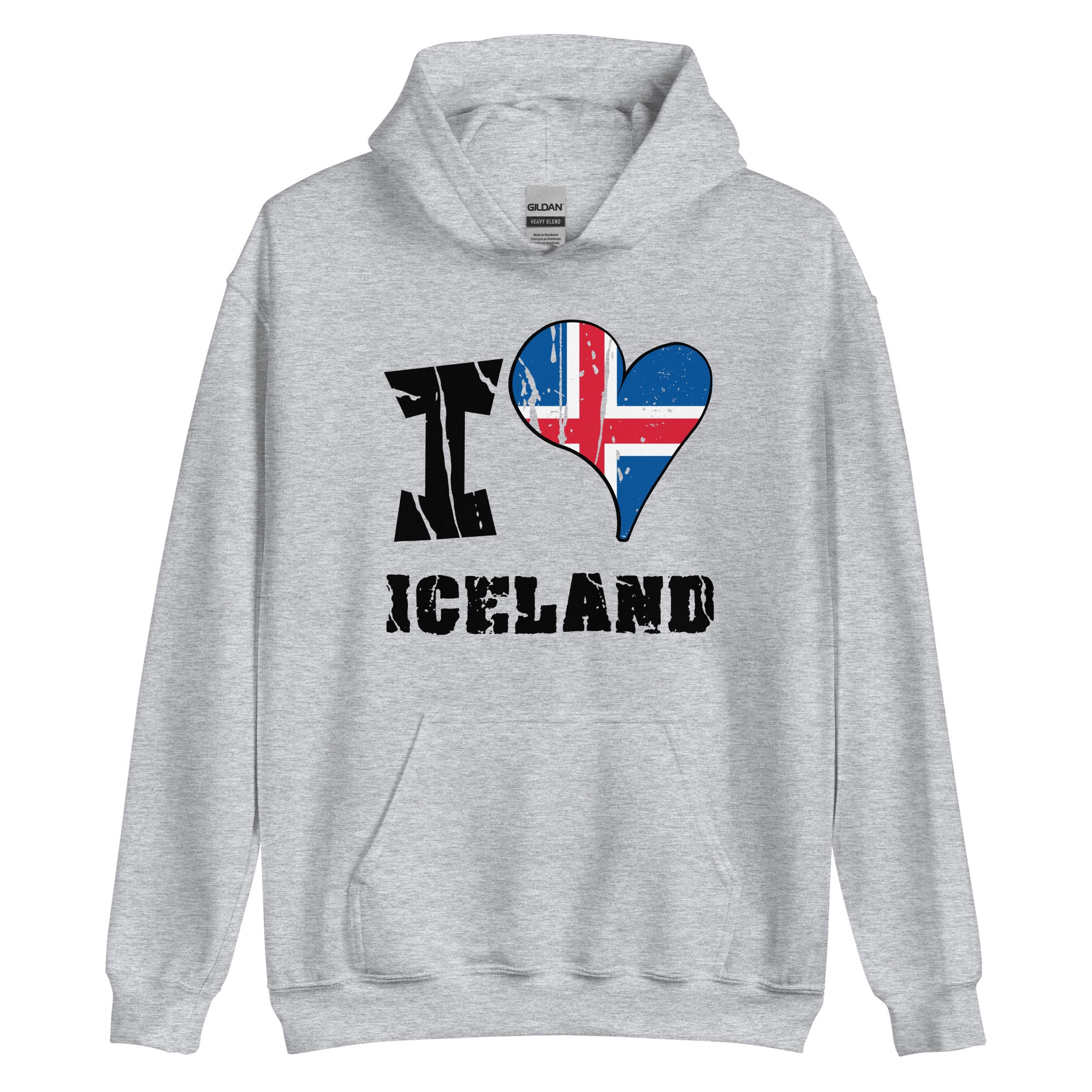 Unisex Hoodie - I Love Iceland