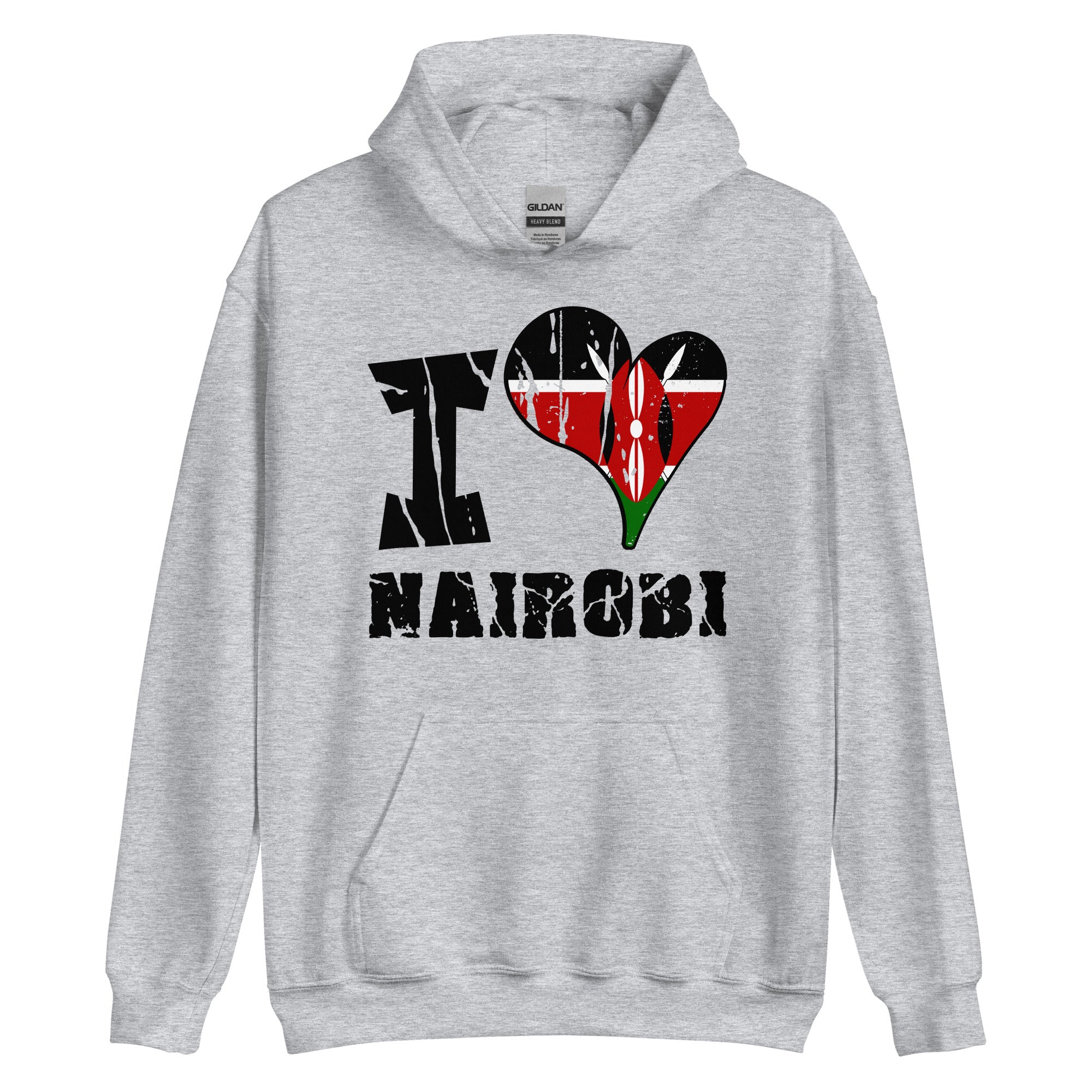 Unisex Hoodie - I Love Nairobi