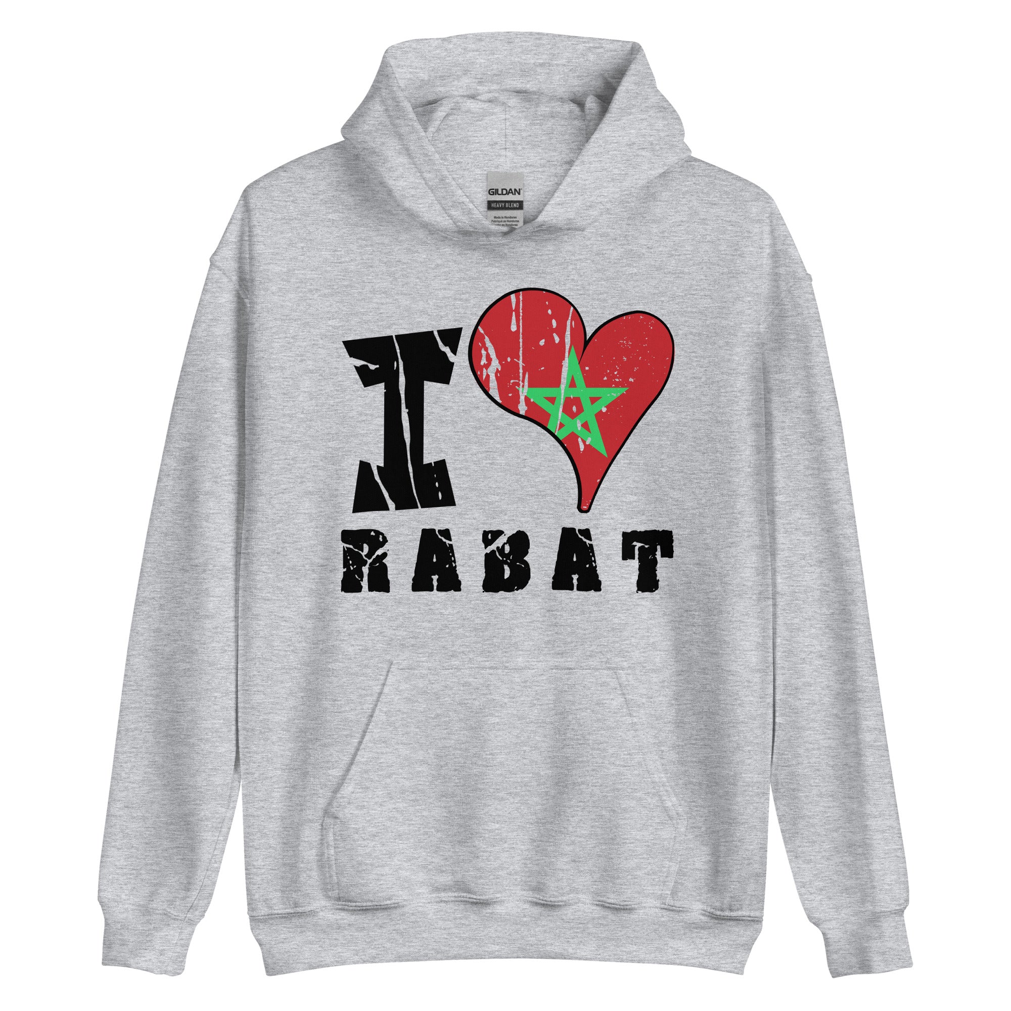 Unisex Hoodie - I love Rabat