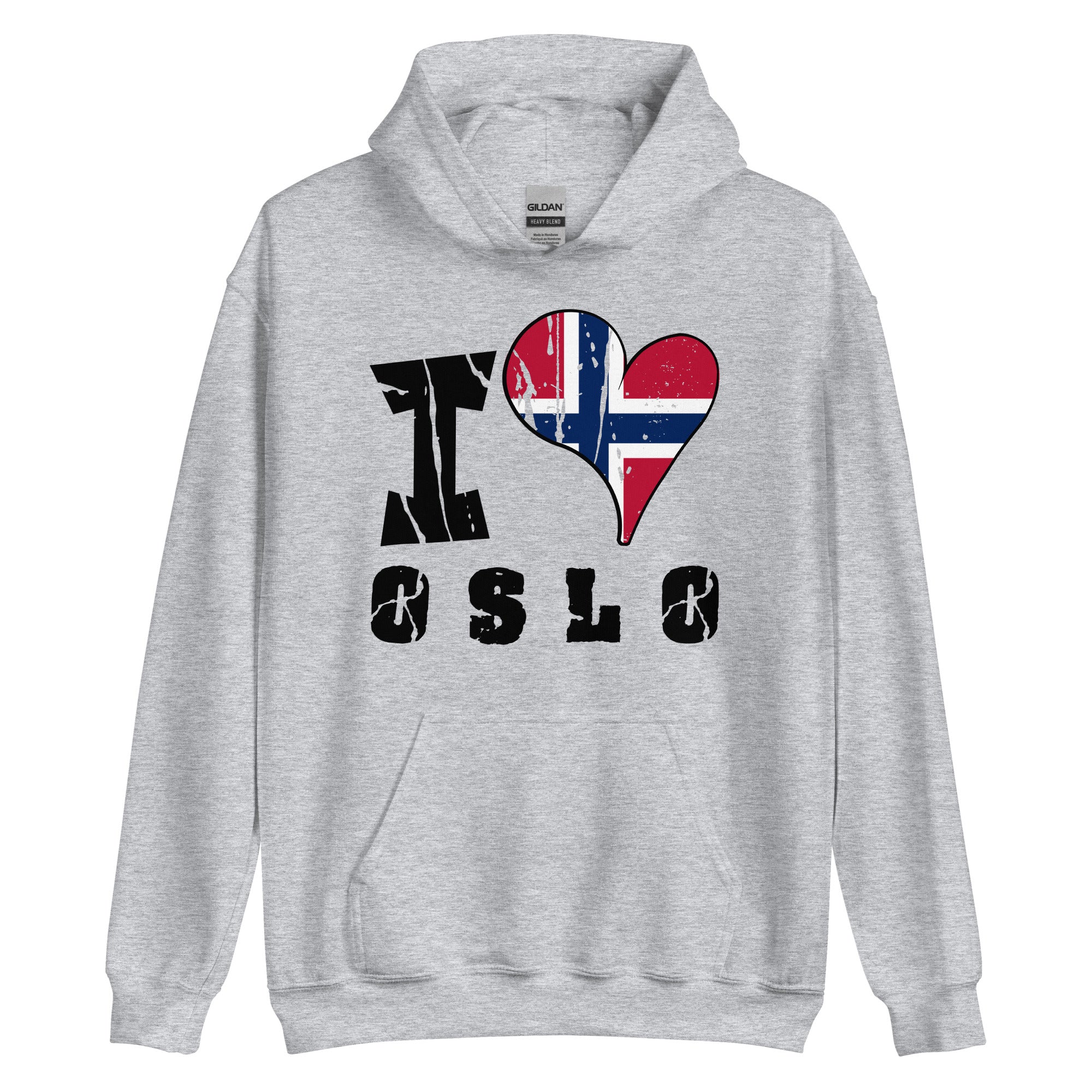 Unisex Hoodie - I Love Oslo