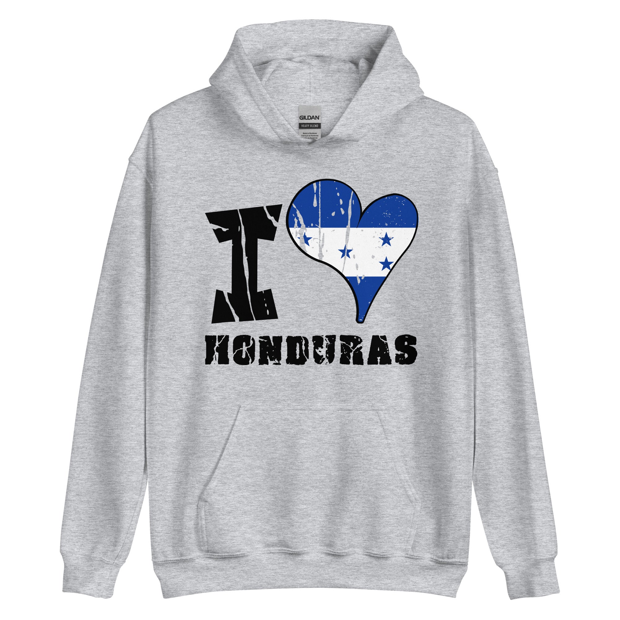 Unisex Hoodie - I Love Honduras