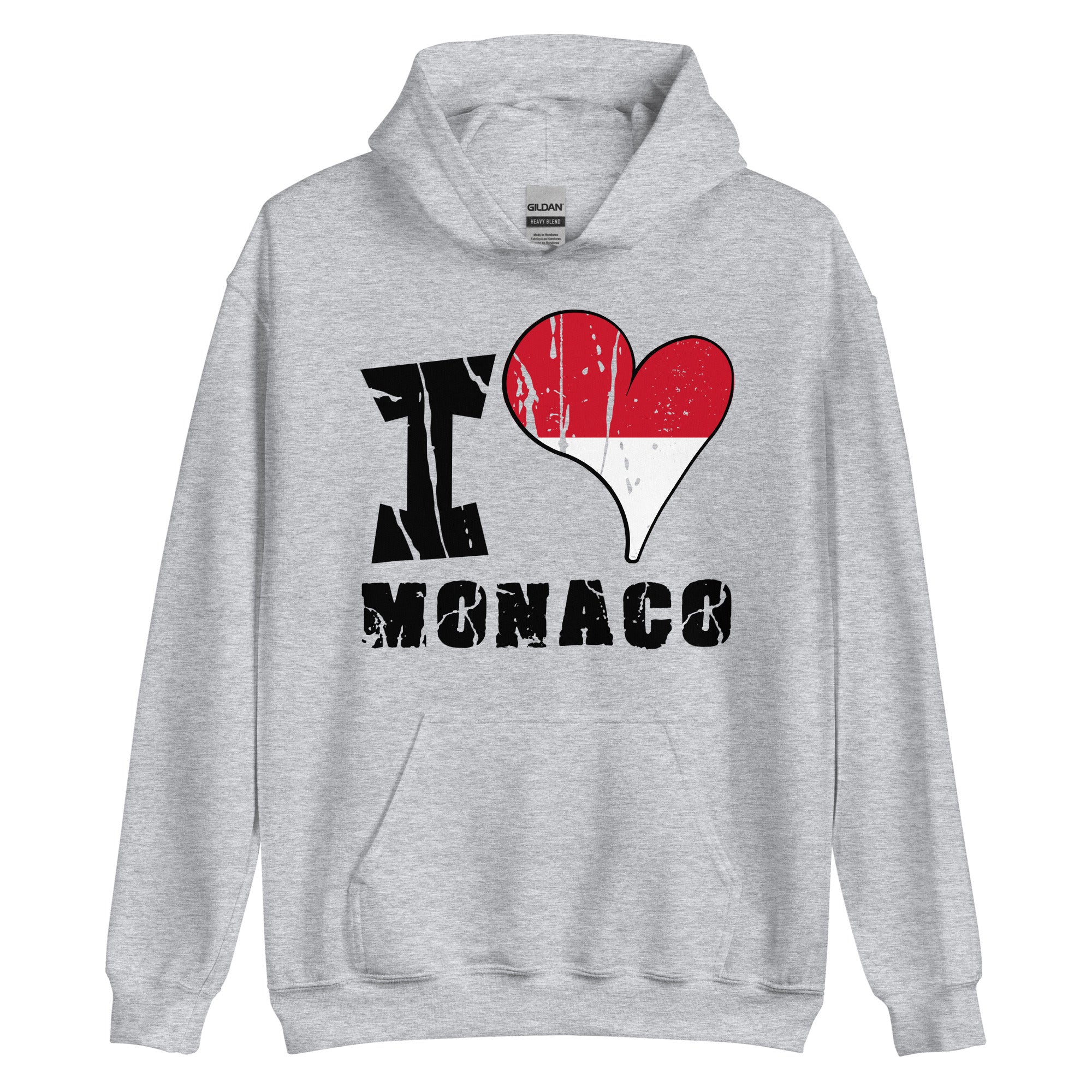 Unisex Hoodie - I Love Monaco