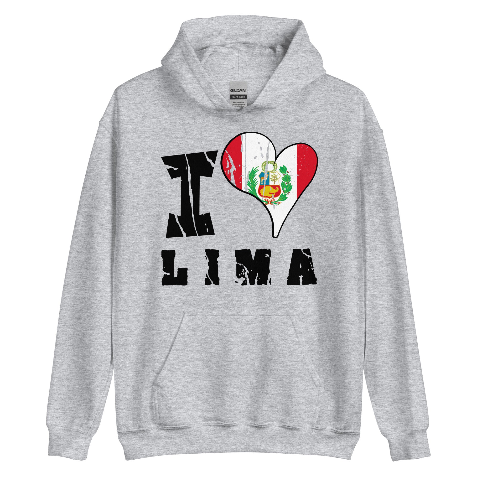 Unisex Hoodie - I Love Lima