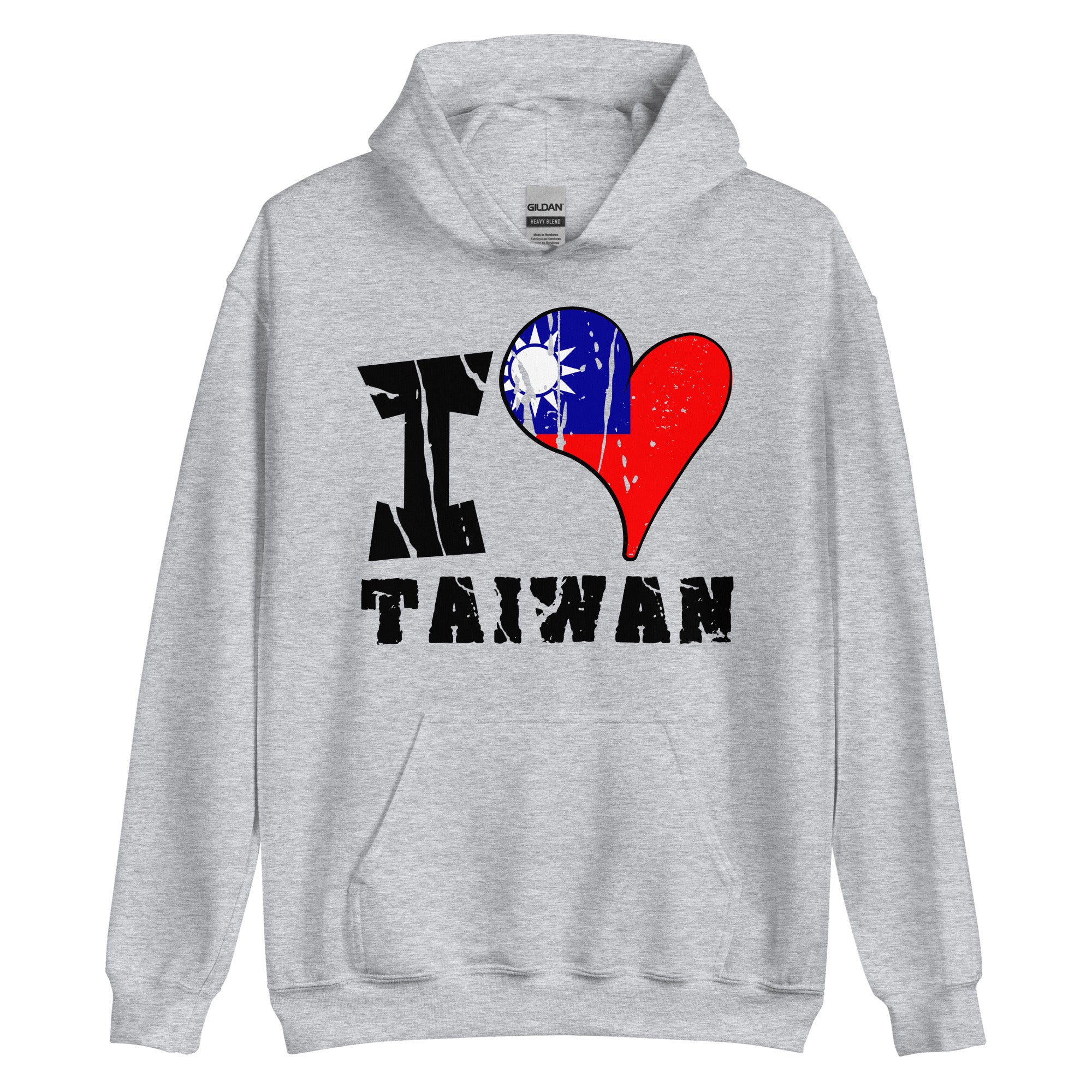 Unisex Hoodie - I Love Taiwan