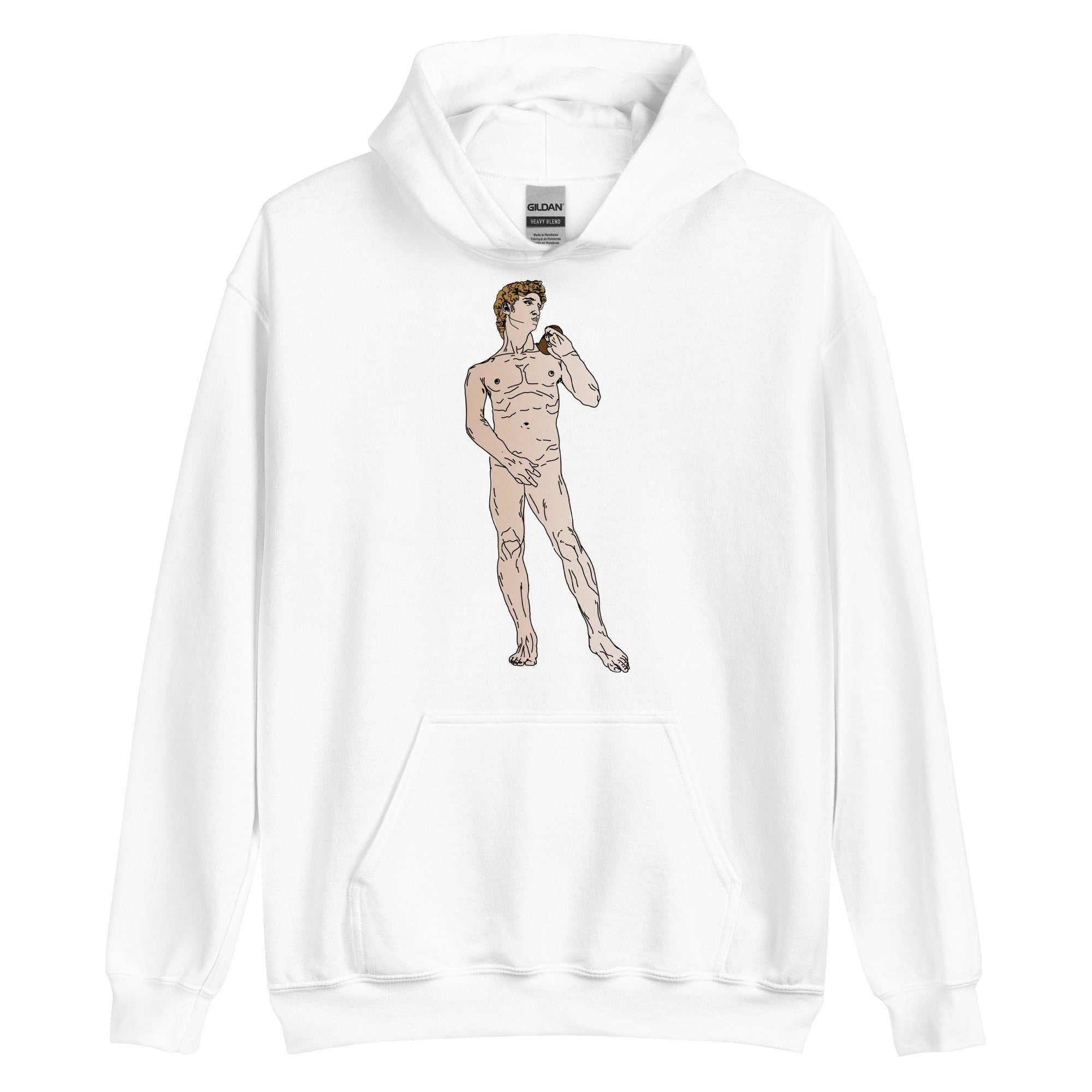 Unisex Hoodie - Michelangelo David Design