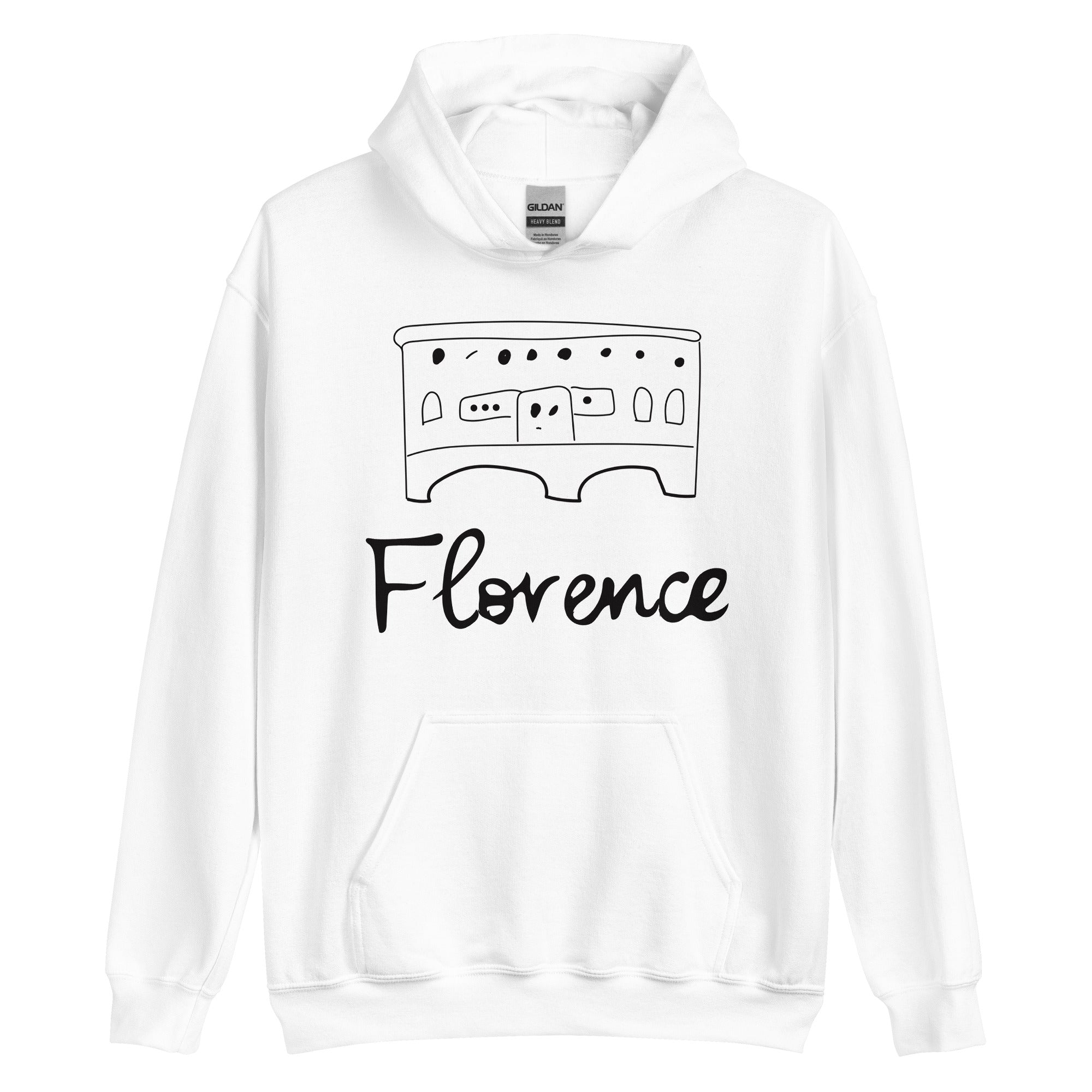 Unisex Hoodie - Florence Architecture Design