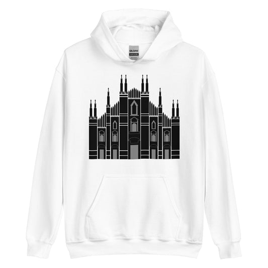 Unisex Hoodie - Milan Cathedral Design