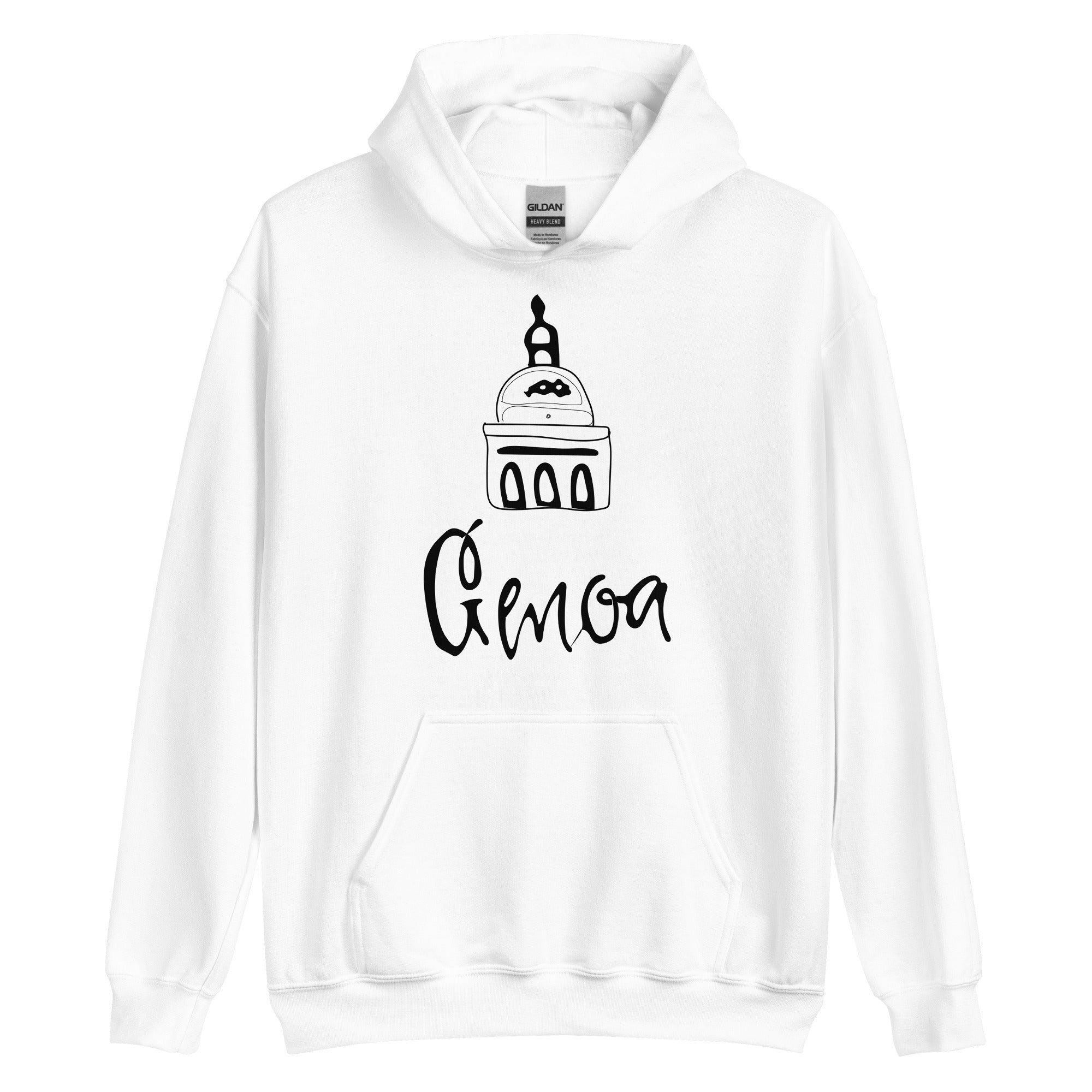 Unisex Hoodie - Genova Architecture