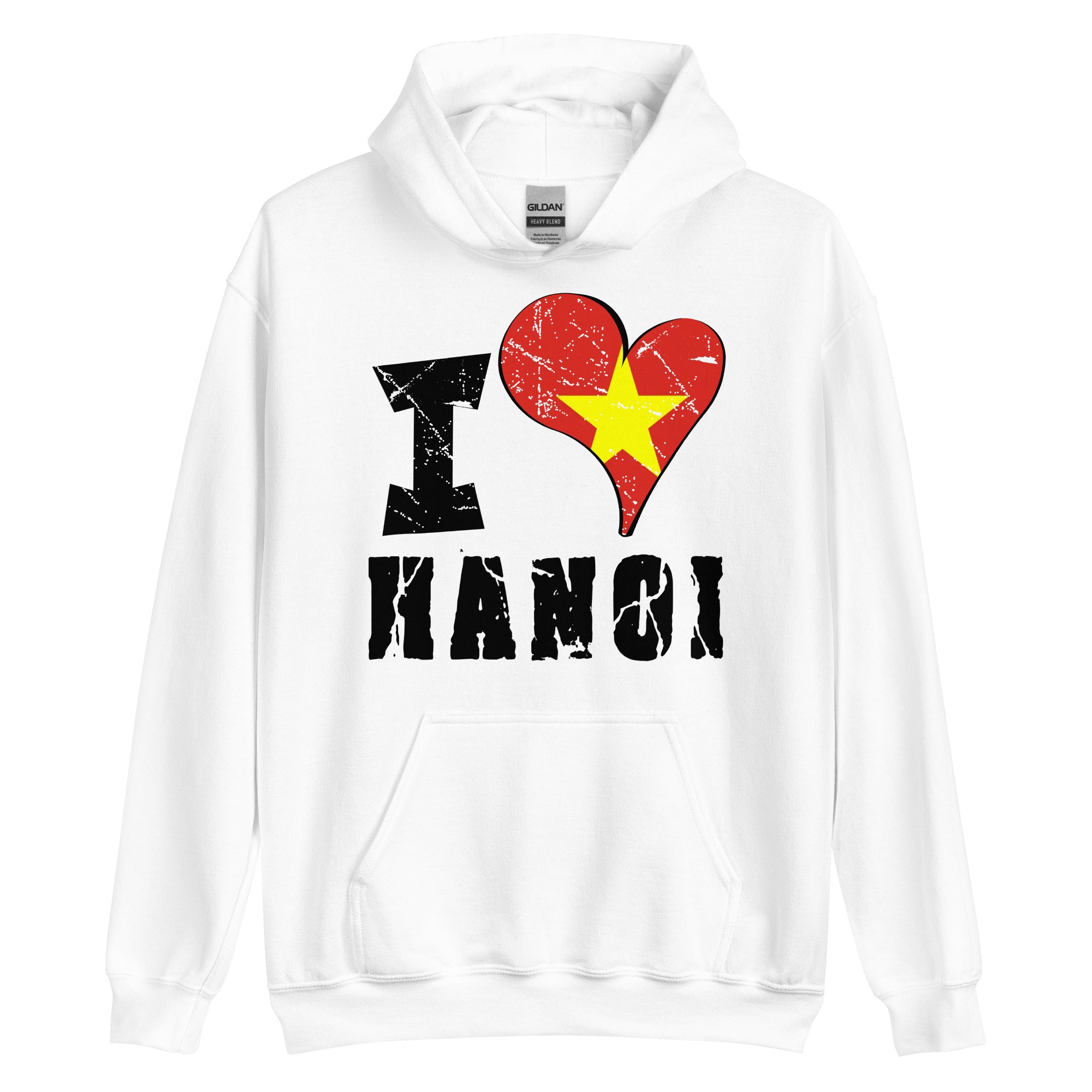 Unisex Hoodie - I Love Hanoi