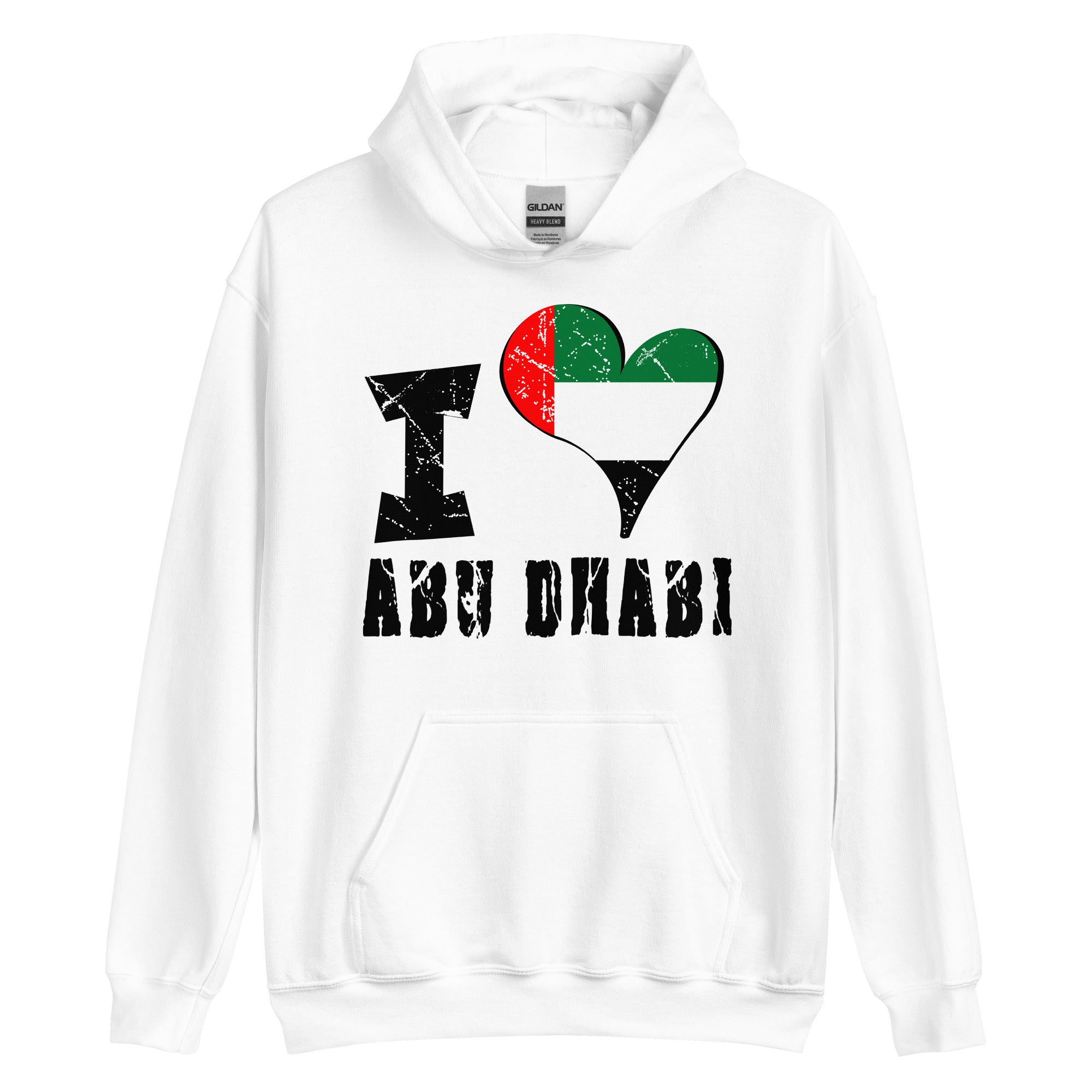 Unisex Hoodie - I Love Abu Dhabi