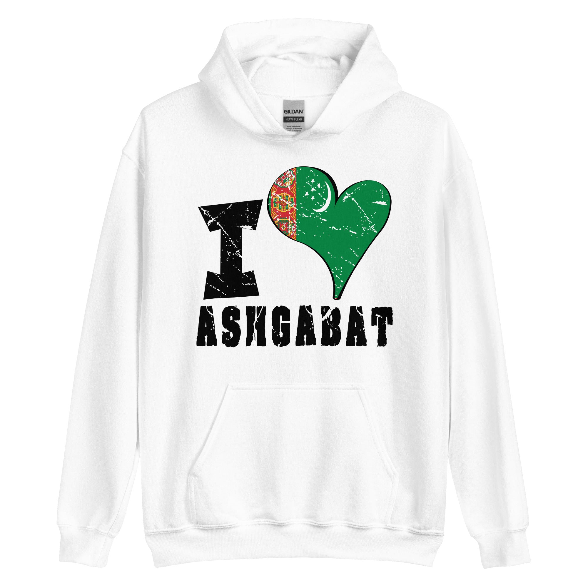 Unisex Hoodie - I Love Ashgabat