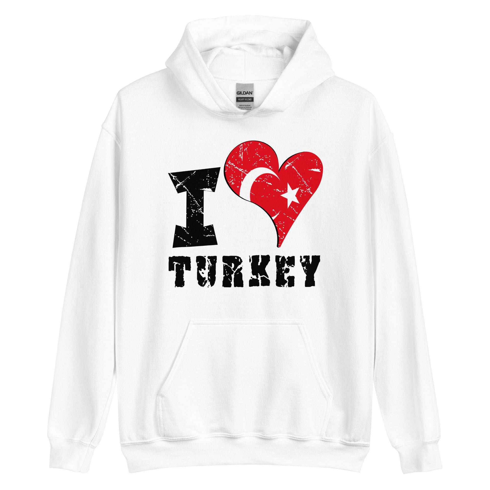 Unisex Hoodie - I Love Turkey