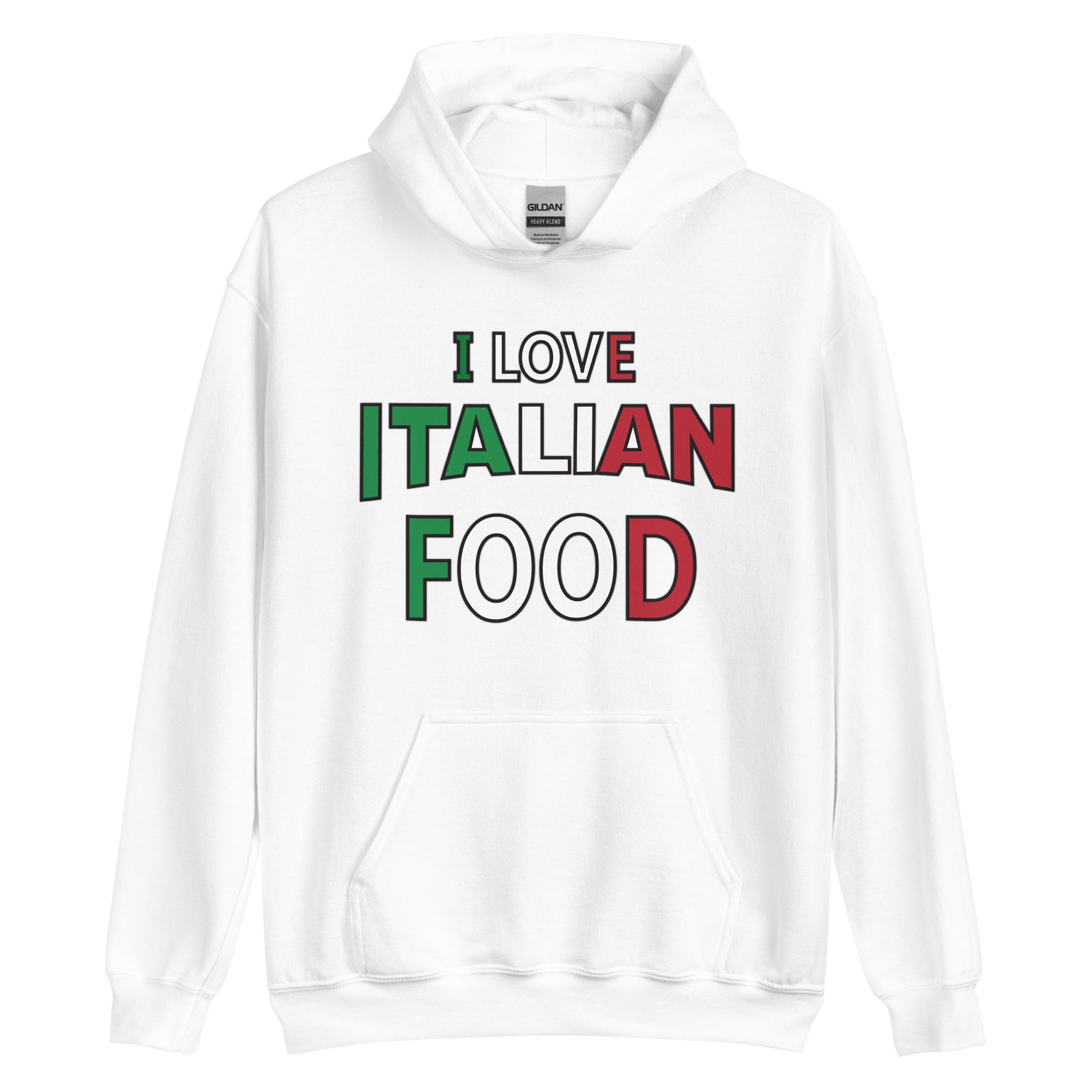 Unisex Hoodie - Italian Food