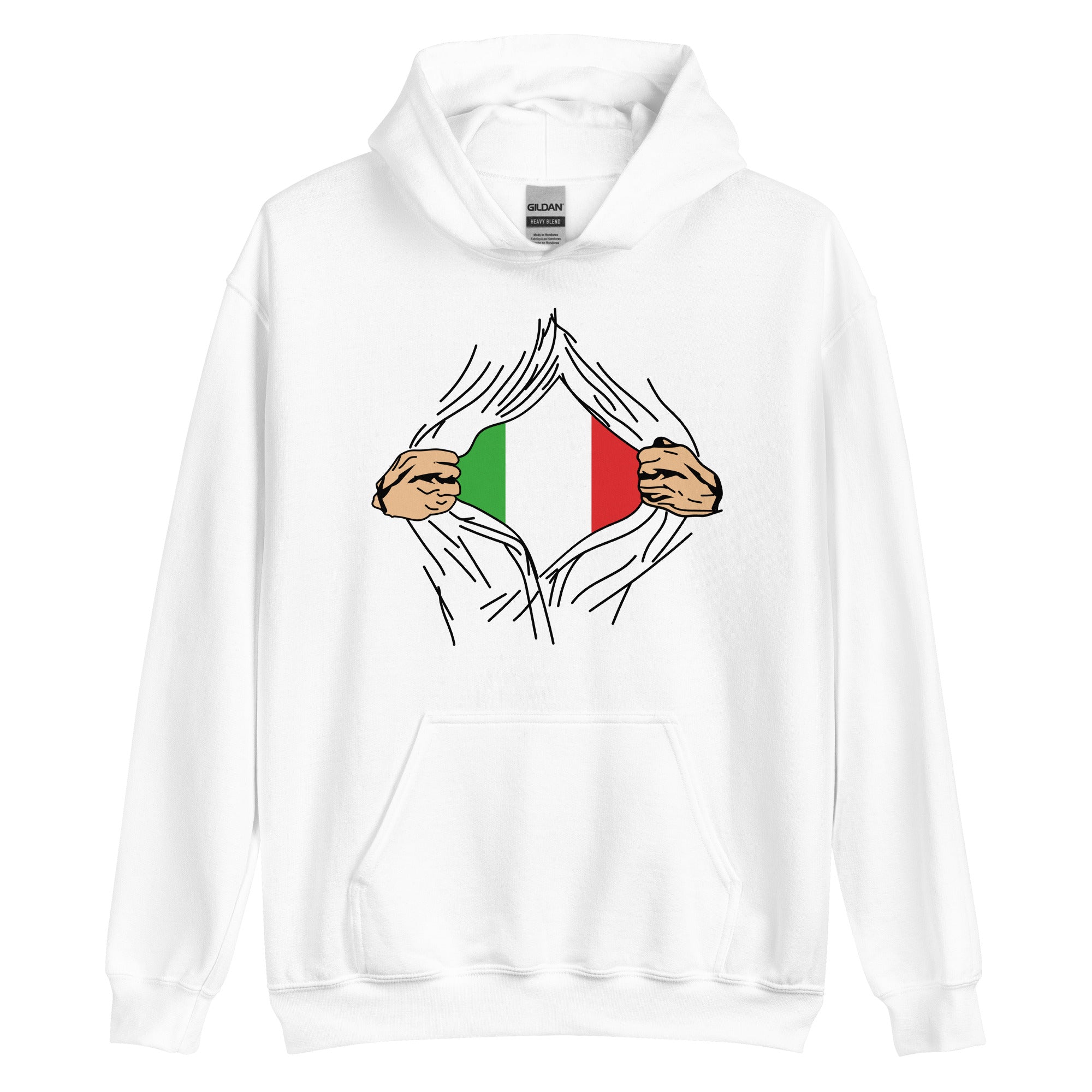 Unisex Hoodie - Italian Flag