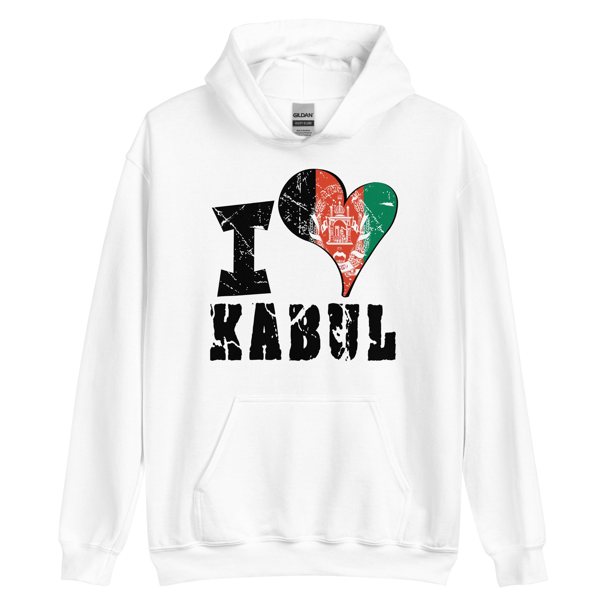 Unisex Hoodie - I Love Kabul